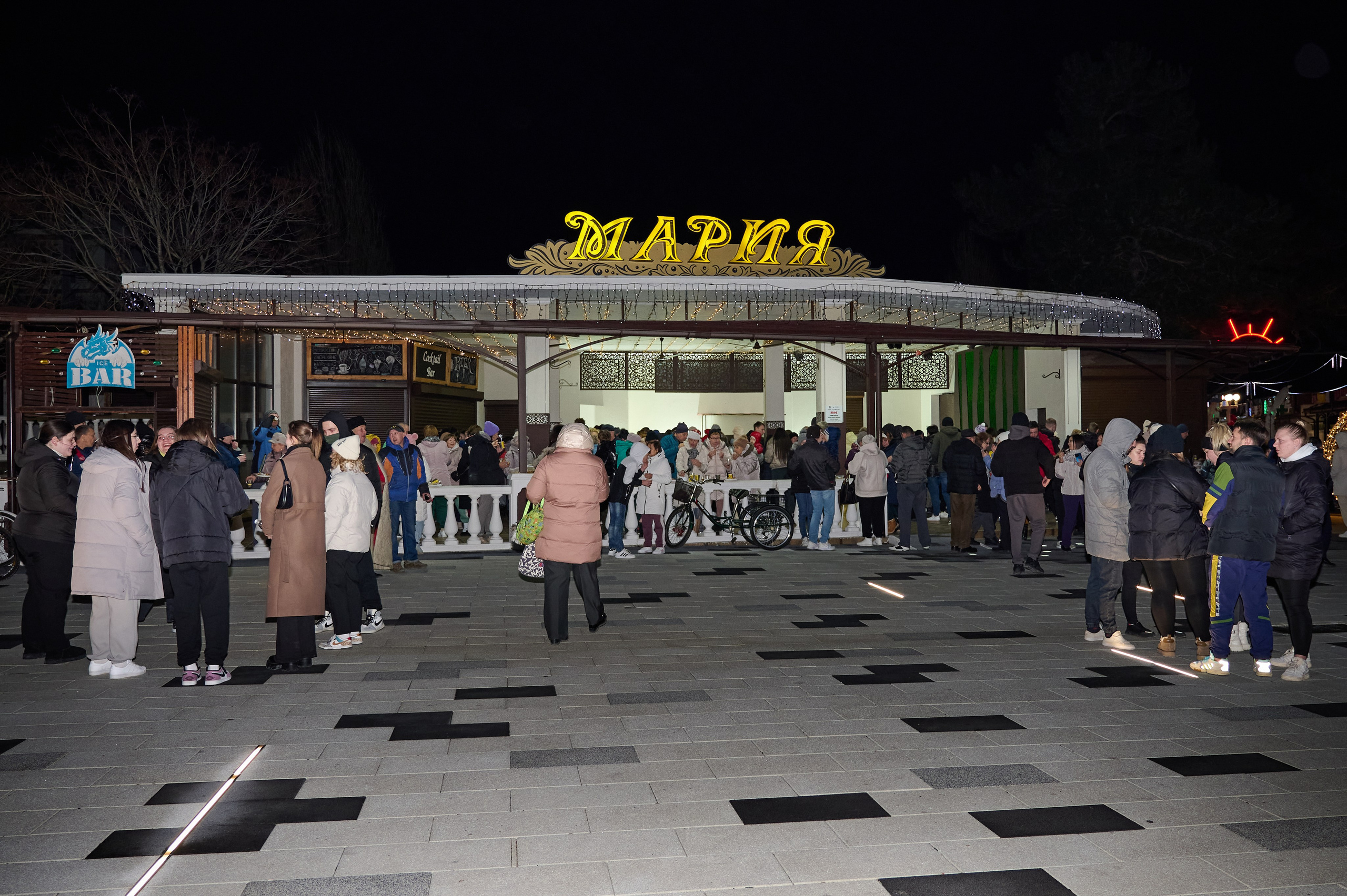 Крещенские купания. Жизнь курорта Кабардинка в фотографиях