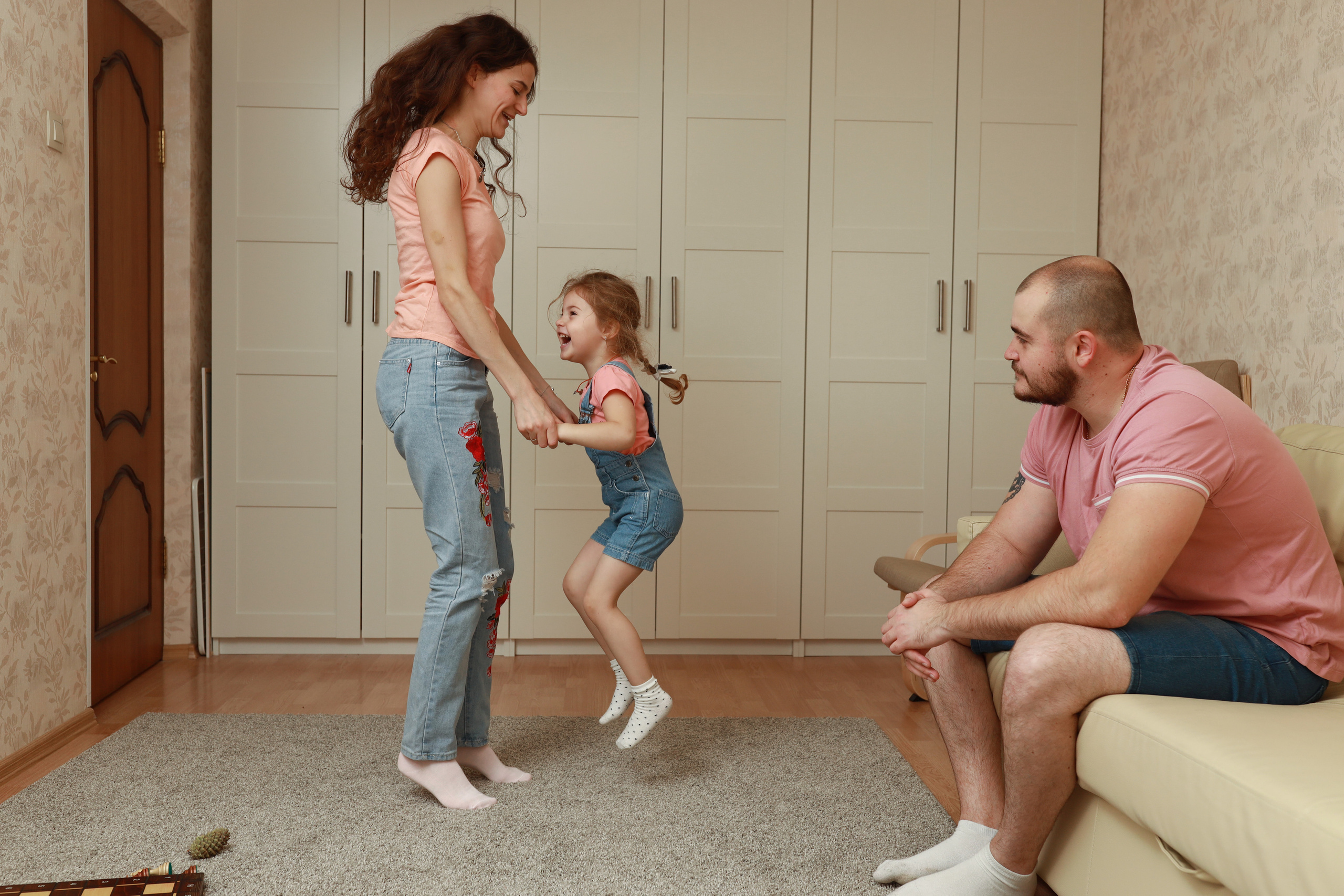 Домашняя съемка для семьи Елены и Евгения. Бочарова Мария — школьный фотограф Апрелевка, Новая Москва, Московская область