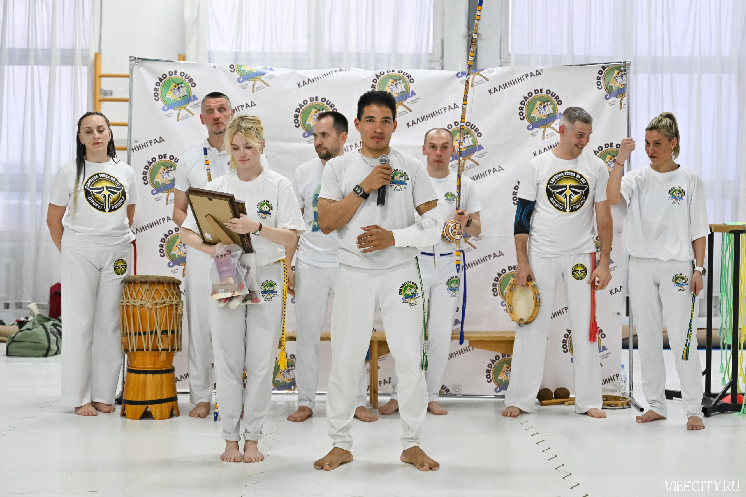 Capoeira: 4-е batizado e Troca de cordao. VIBECITY.RU Вайб Сити Ру Фоторепортажи Фотоотчеты Калининград