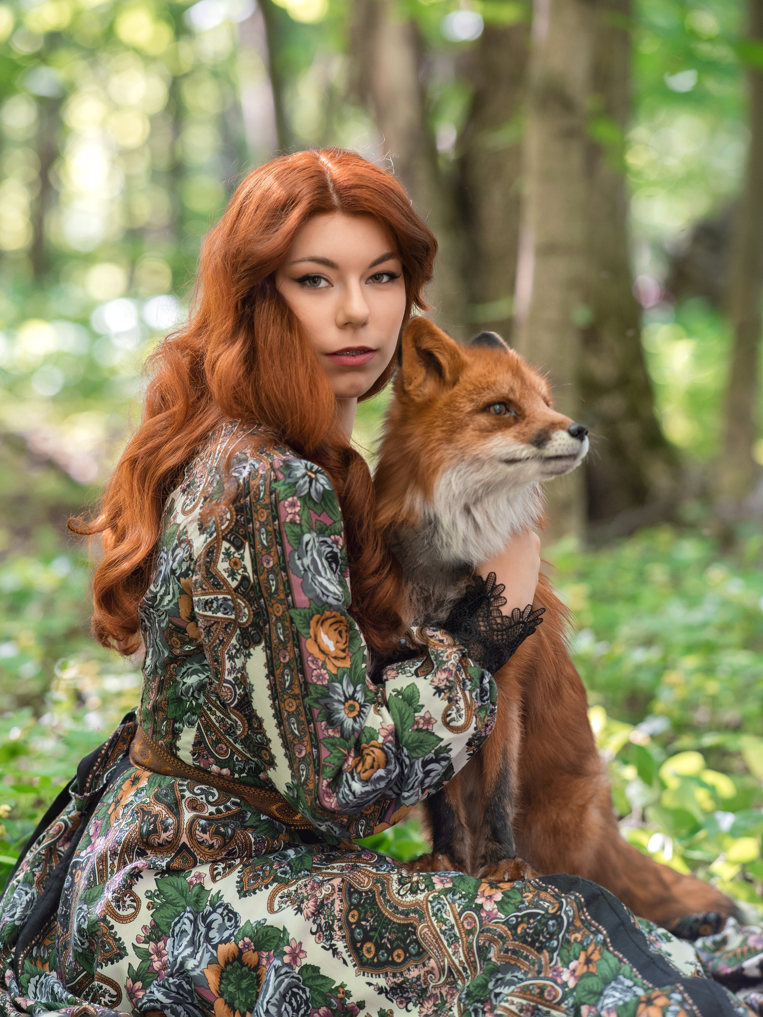 фотосессия с лисой, лиса для фотосессии, рыжая лиса, юлиана бевз, сказочная фотосессия, сказочная фотография, волшебная фотосессия, фотосессия с лисой в москве, фотосессия в москве, оригинальная фотосессия москва, девушка с лисой, девушка и лиса