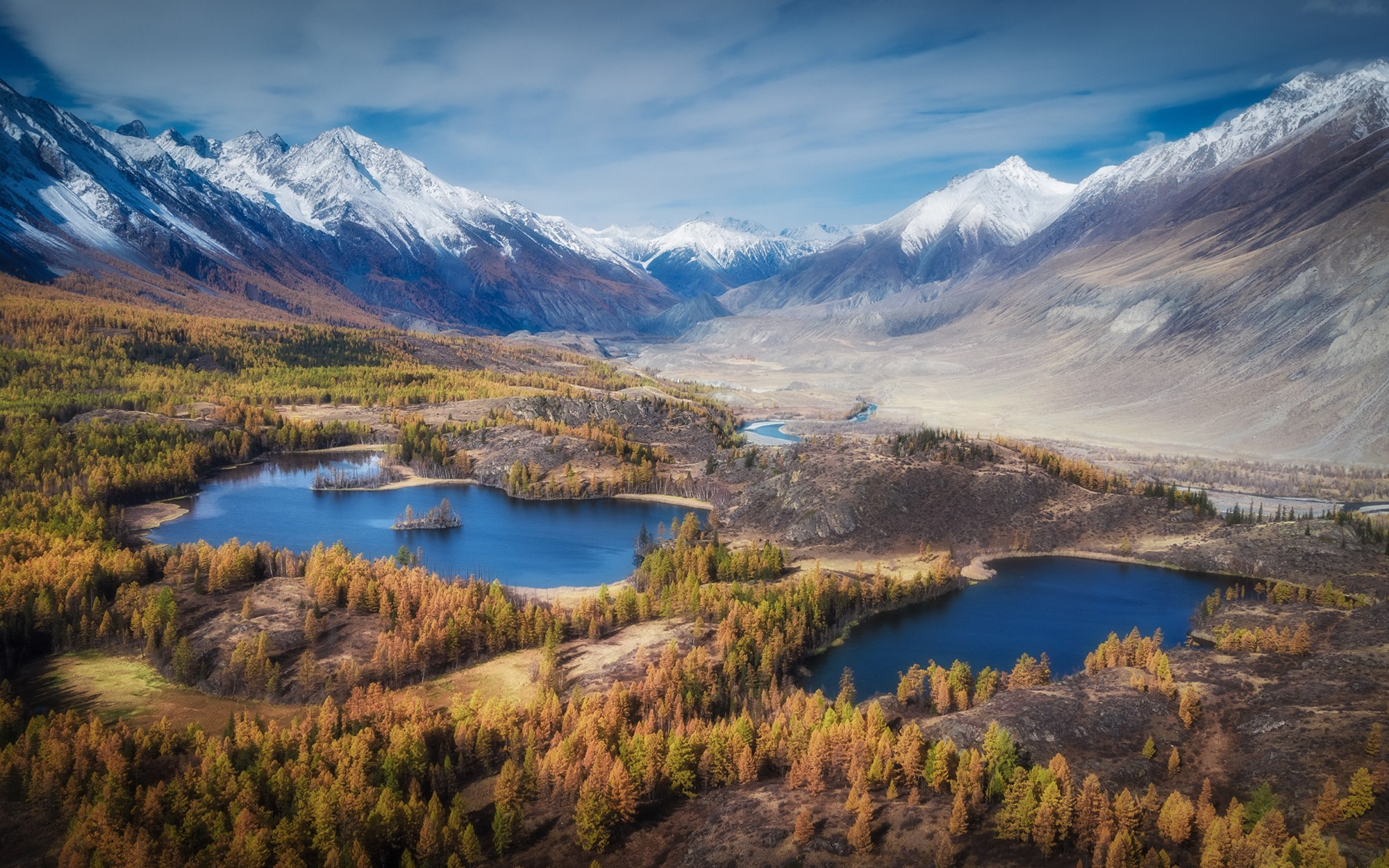 Глаза Земли. Кош-Агачский район, октябрь 2021