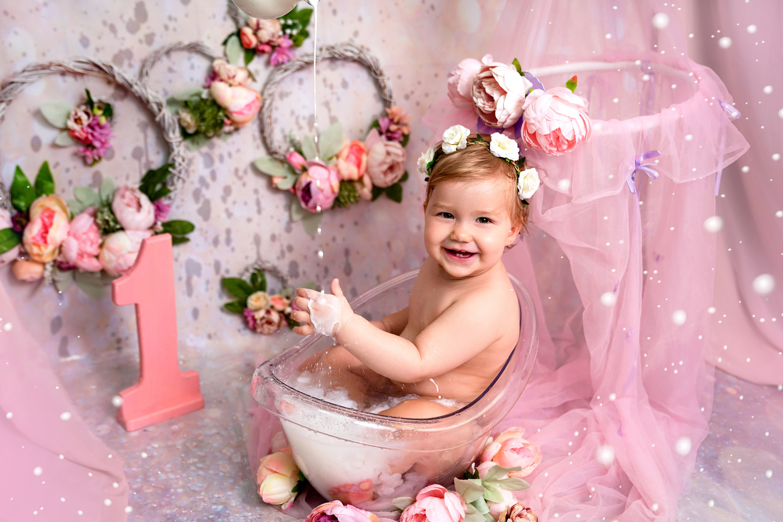 Фотосессия ГОДОВАСИЕ. Фотограф новорожденных, детей до года и беременных в Симферополе