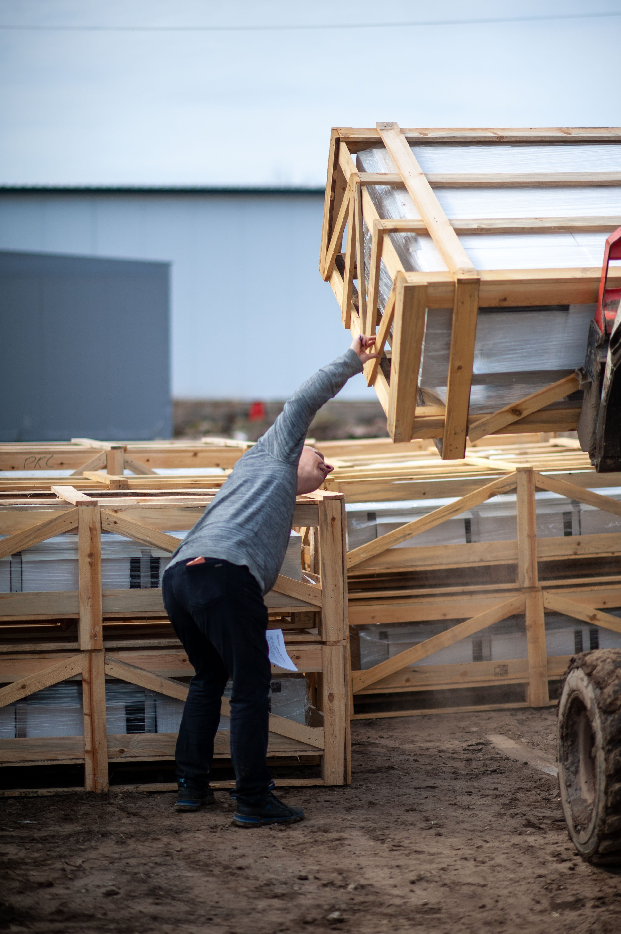 Отгрузка оборудования для мясокомбината. Ресурс Комлект Сервис