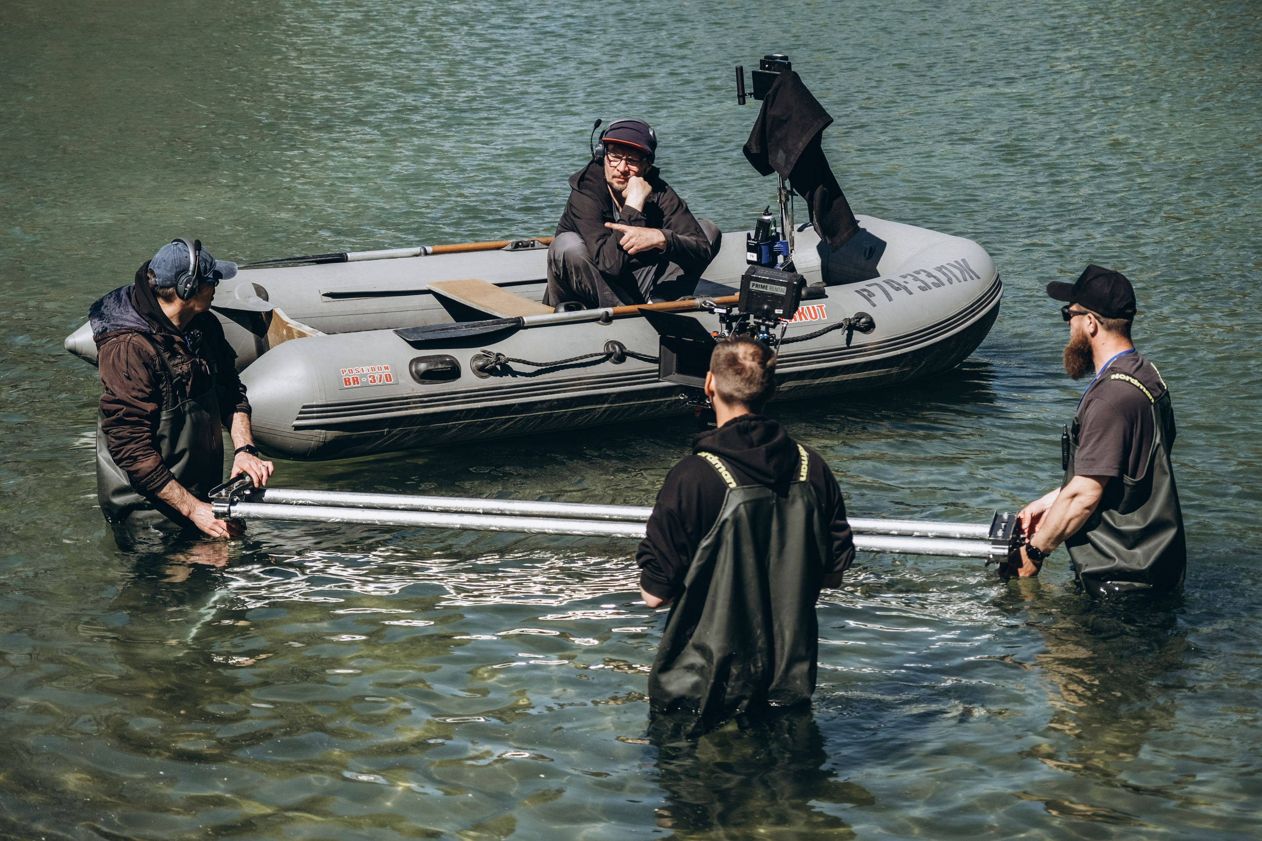 Бэкстейдж. Фотограф и оператор Илья Гунбин