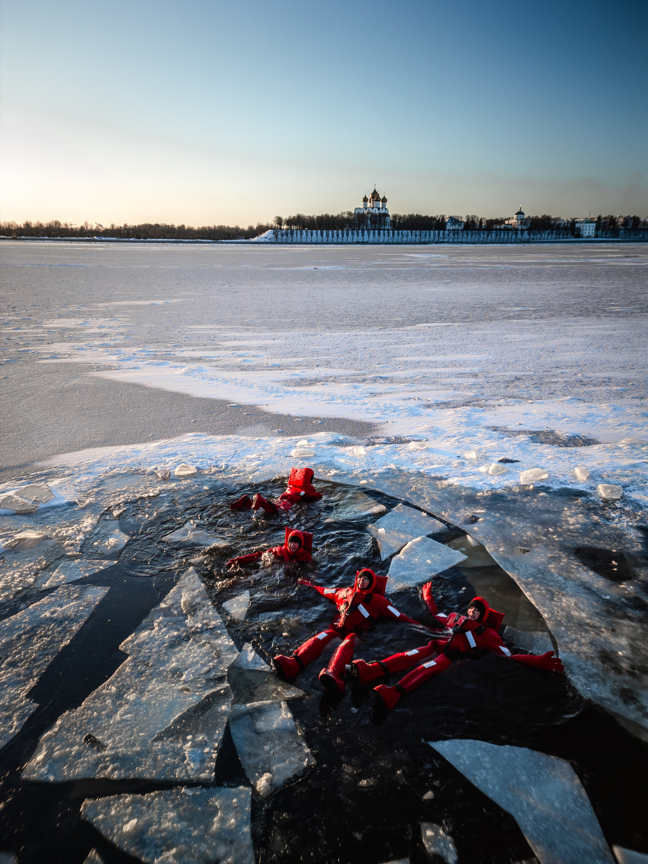 Айсфлоатинг #7. DRONBERRY — Аэросъемка Ярославль