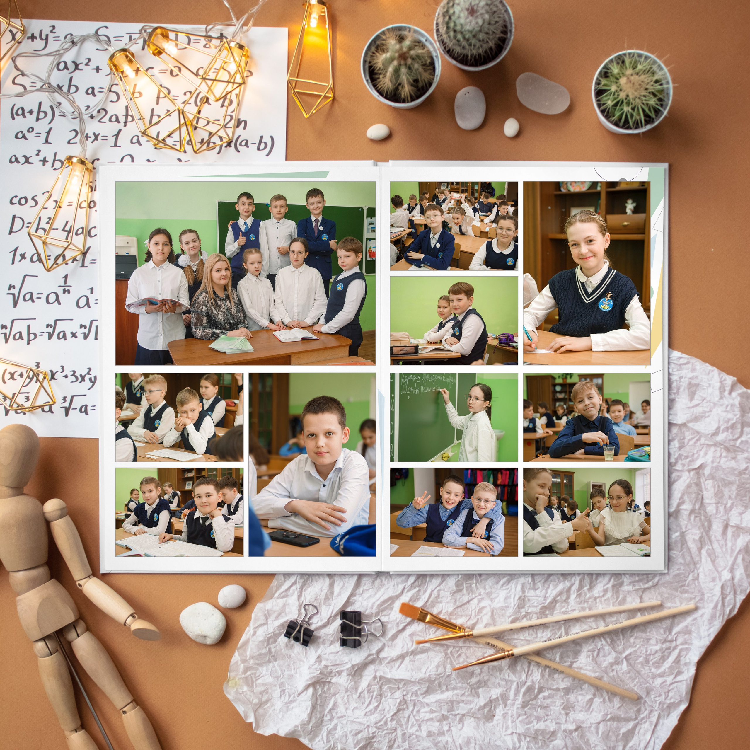 10 разворотов 4кл. Детский, семейный и школьный фотограф Светлана Волжанина