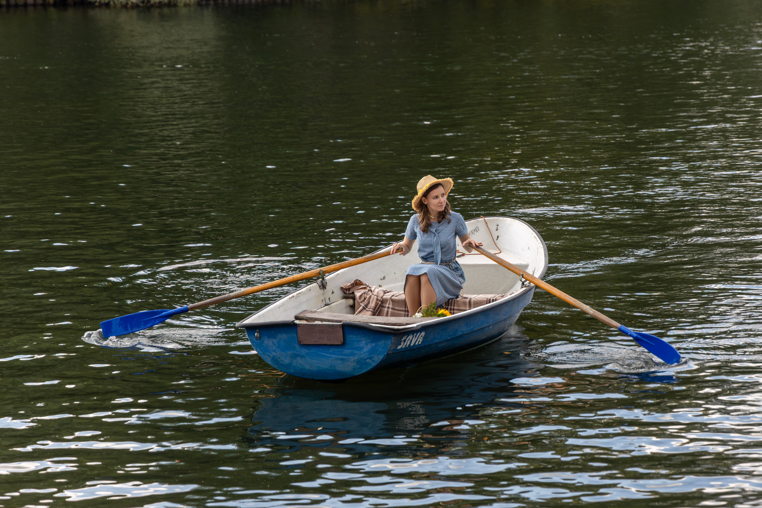 Фотосессия в Измайловском парке на лодке. Репортажный, семейный и студийный фотограф в Москве Демин Алексей