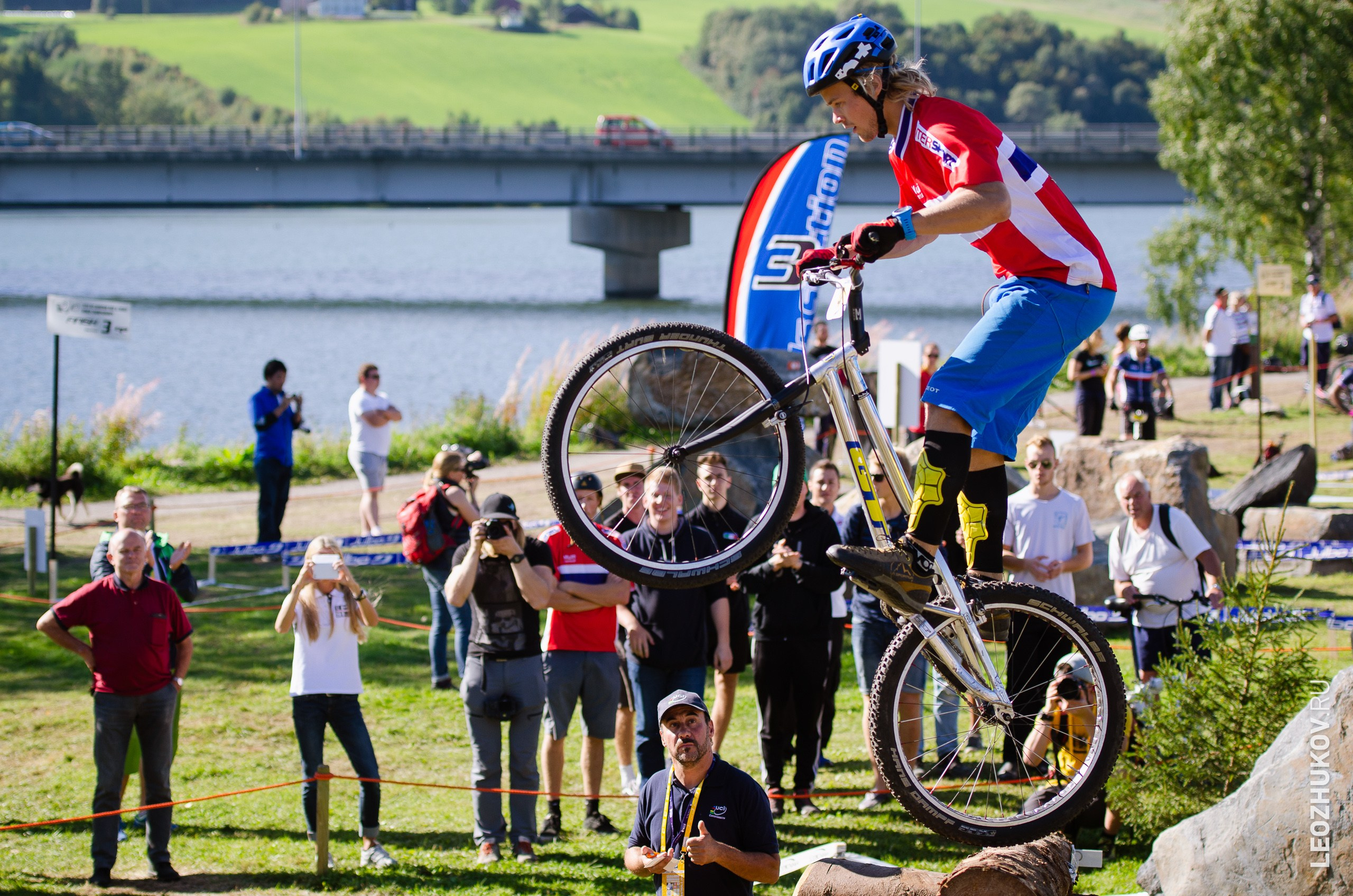 UCI Trials World Championships 2014. Sports photographer Leonid Zhukov