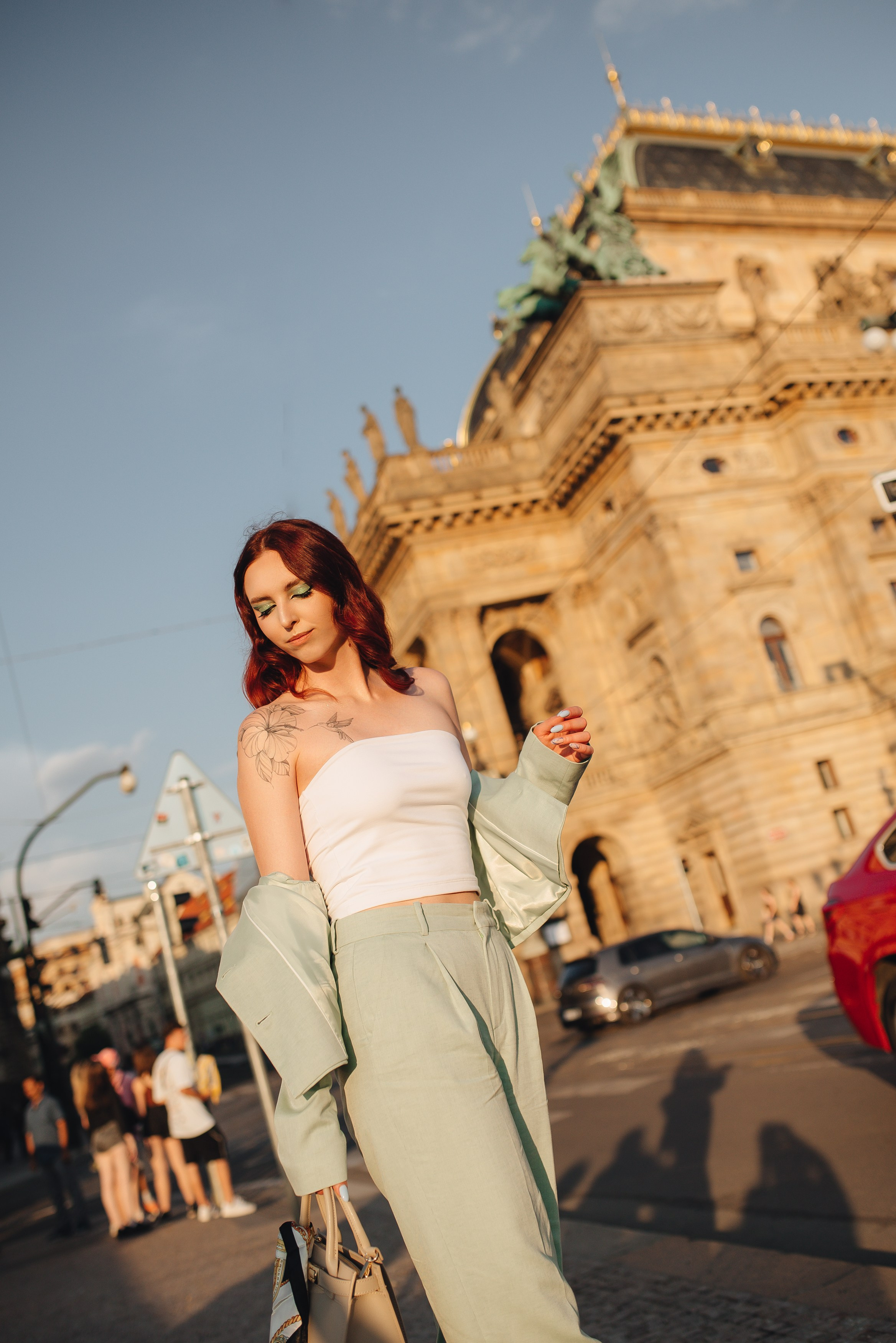 Закатная съемка на улицах Праги для Марии. Фотограф Прага | Photographer Prague| Фотограф в Праге Яра Куркус