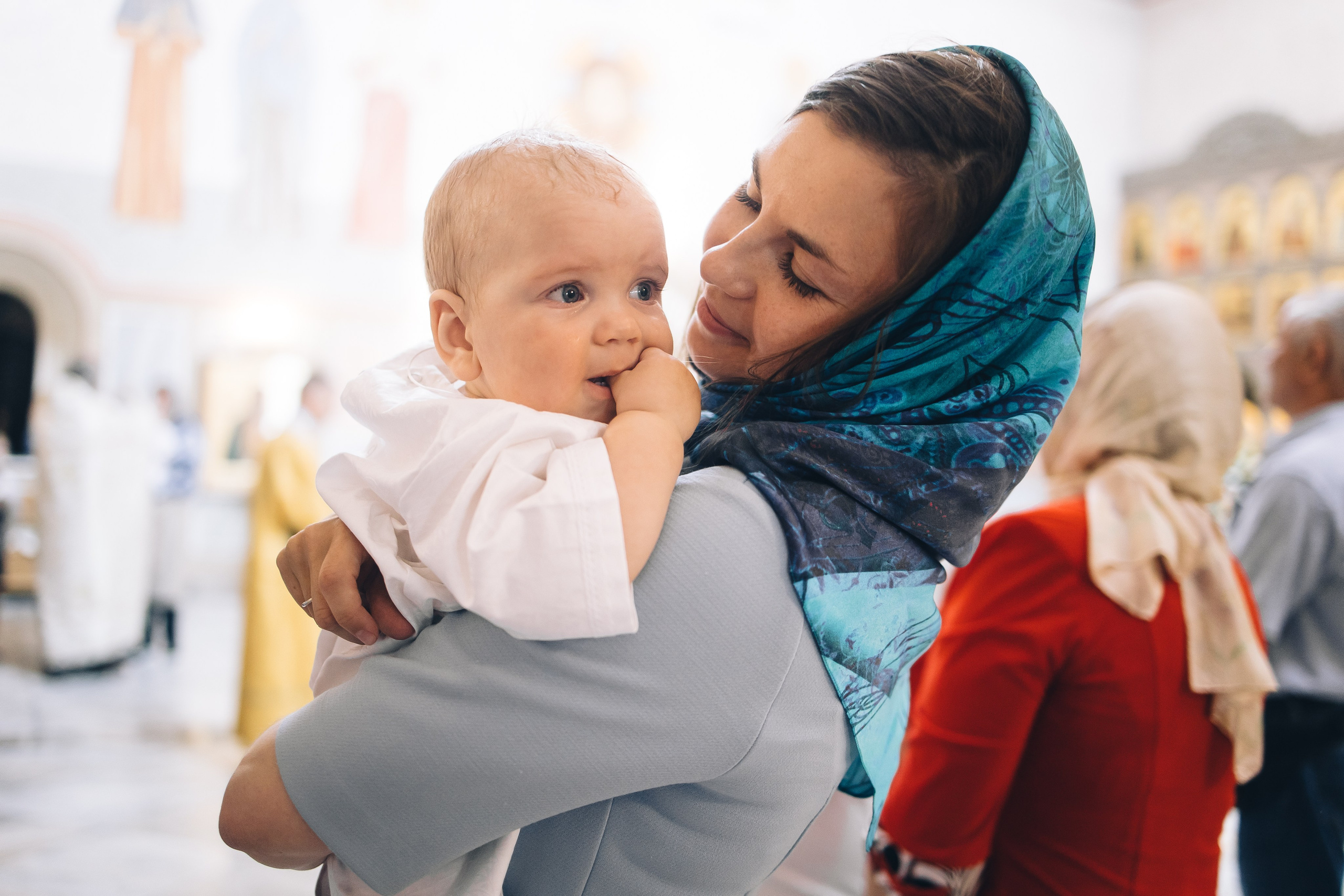 Крещение, Москва. Анна Атаян Фотограф
