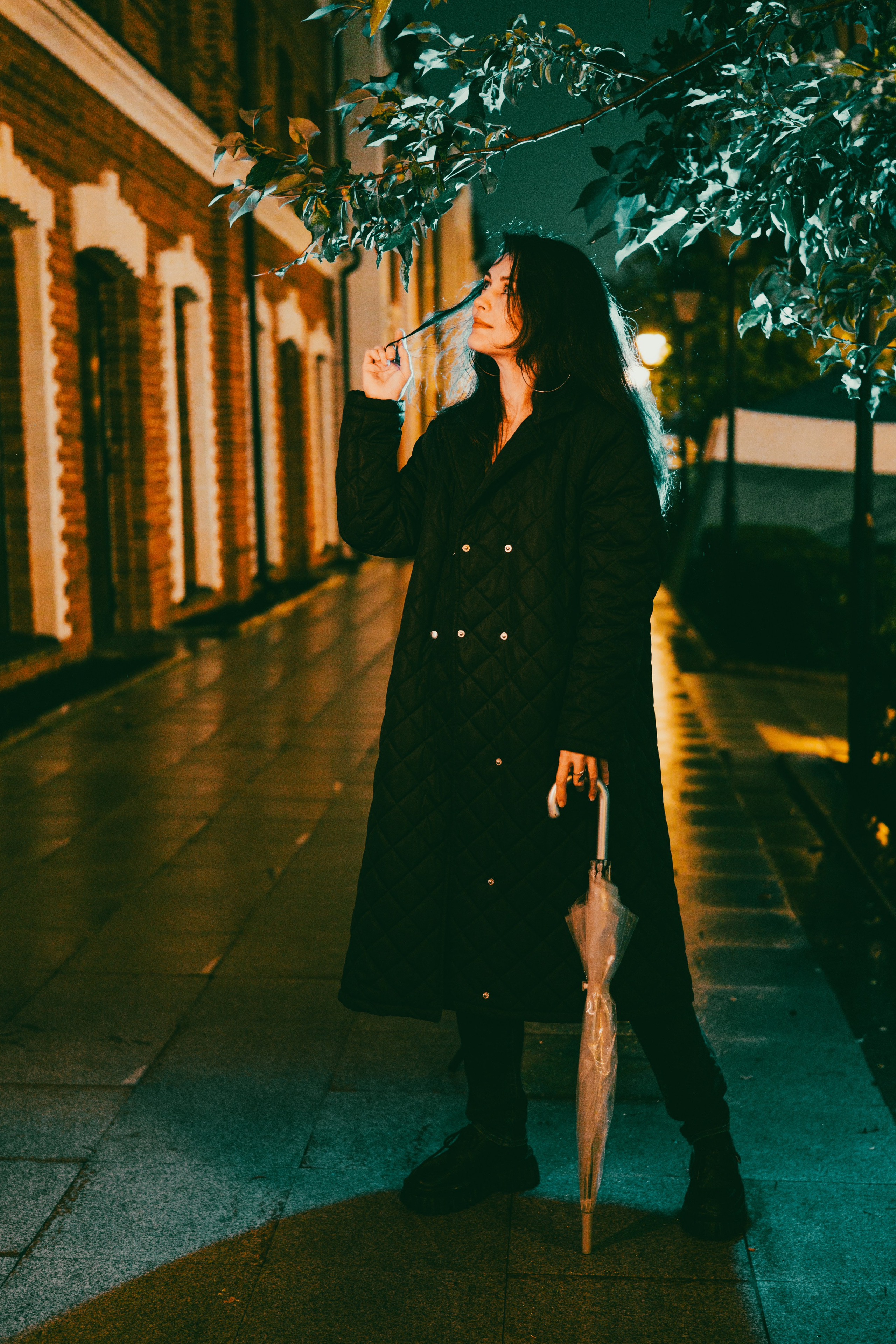 Ночная съёмка в городе. Фотограф и видеограф Анна Жагорина