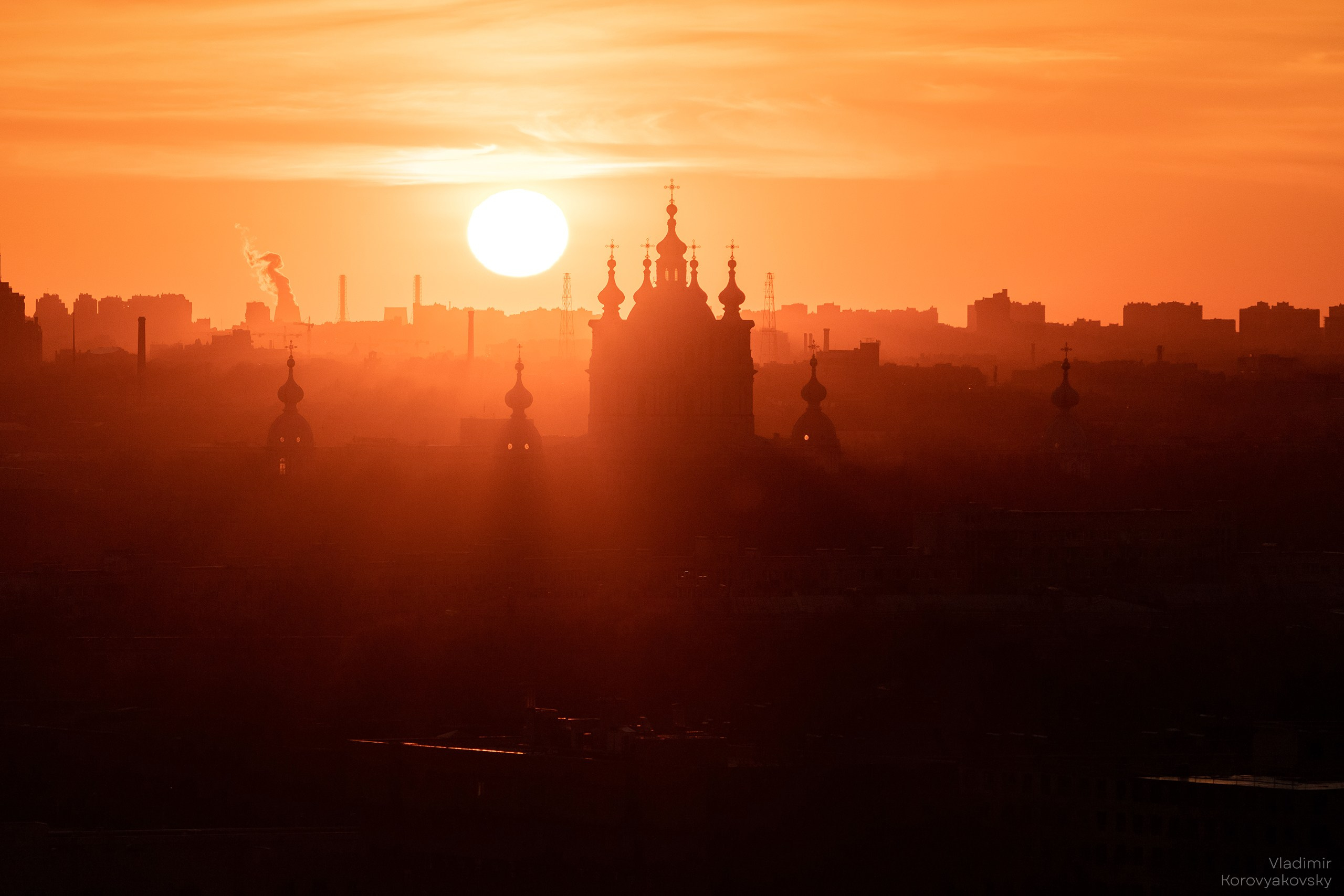 City landscape. Photographer Vladimir Korovyakovsky