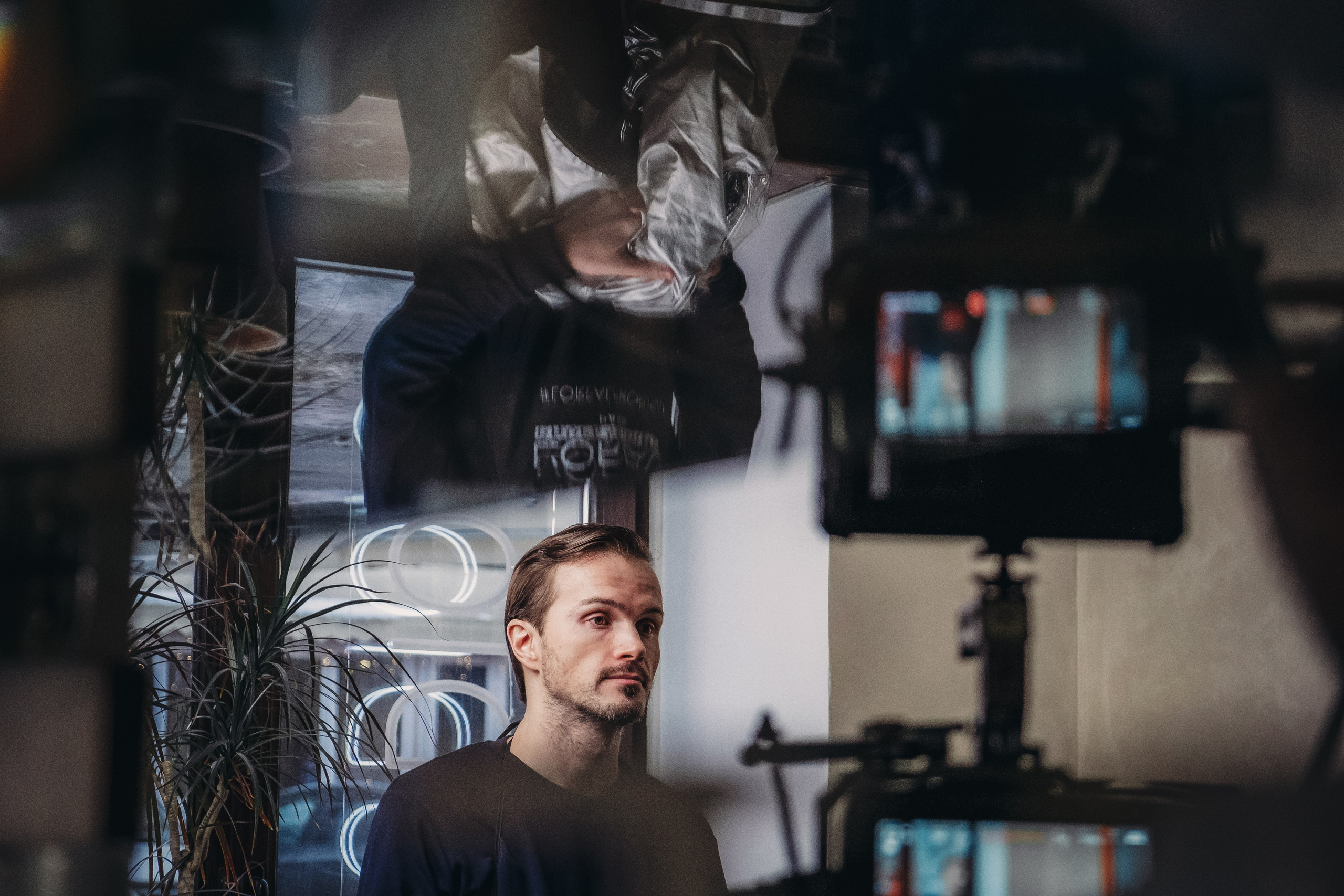 Бэкстейдж. Фотограф и оператор Илья Гунбин