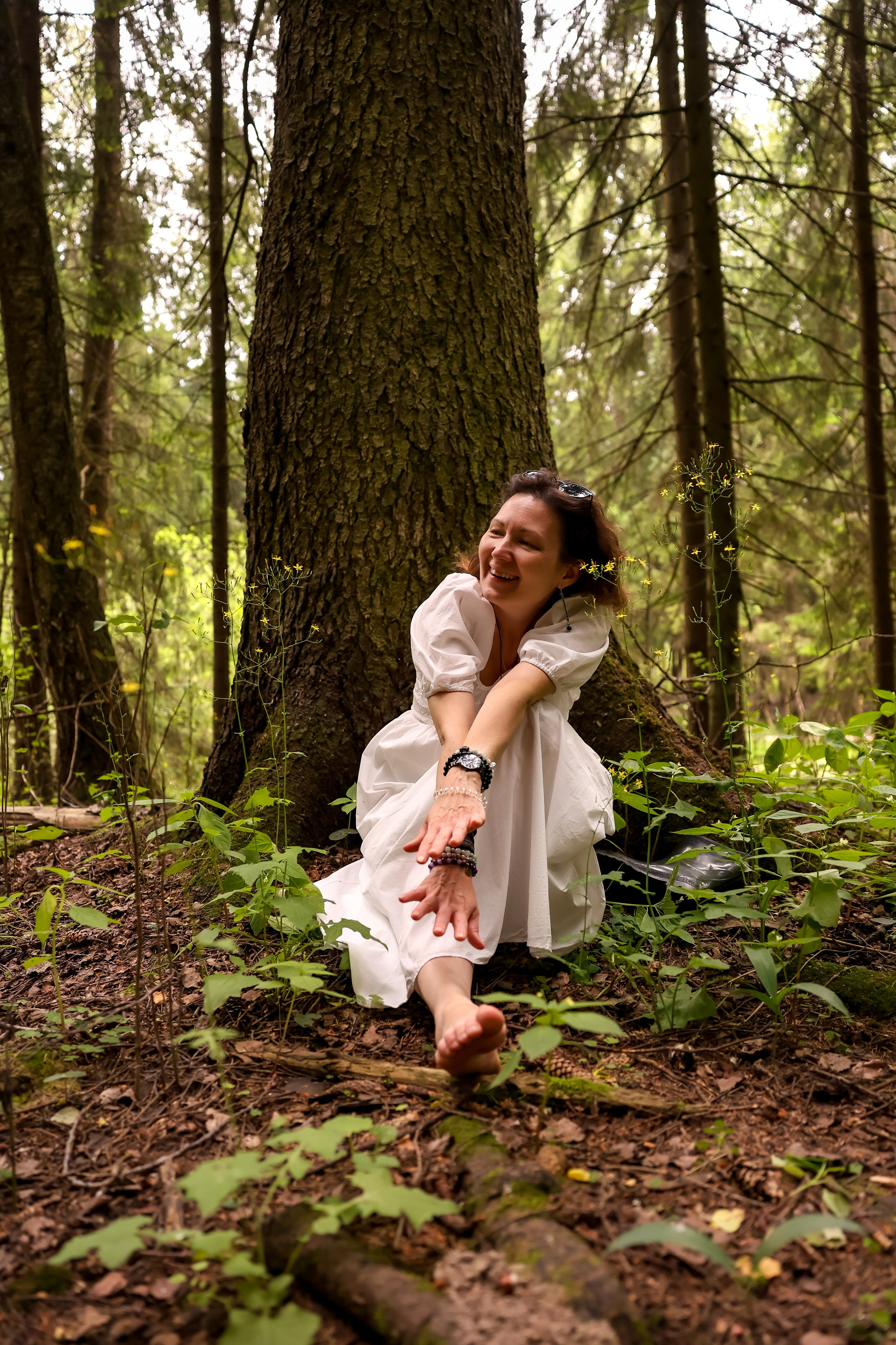 Ольга в лесу. Дарья Бухреева — фотограф, видеограф и фототерапевт. Москва и мир