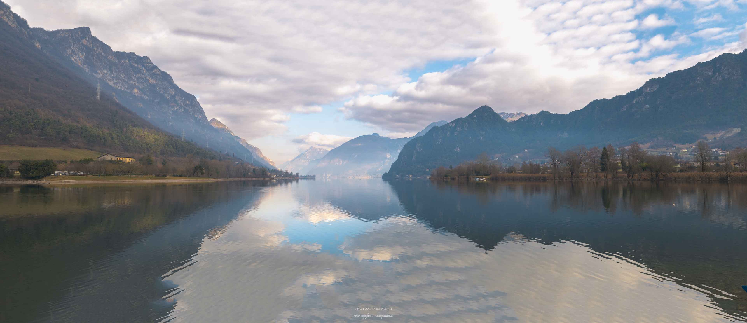 Озеро Идро-маленькая жемчужина. Авторские стильные фотокартины
