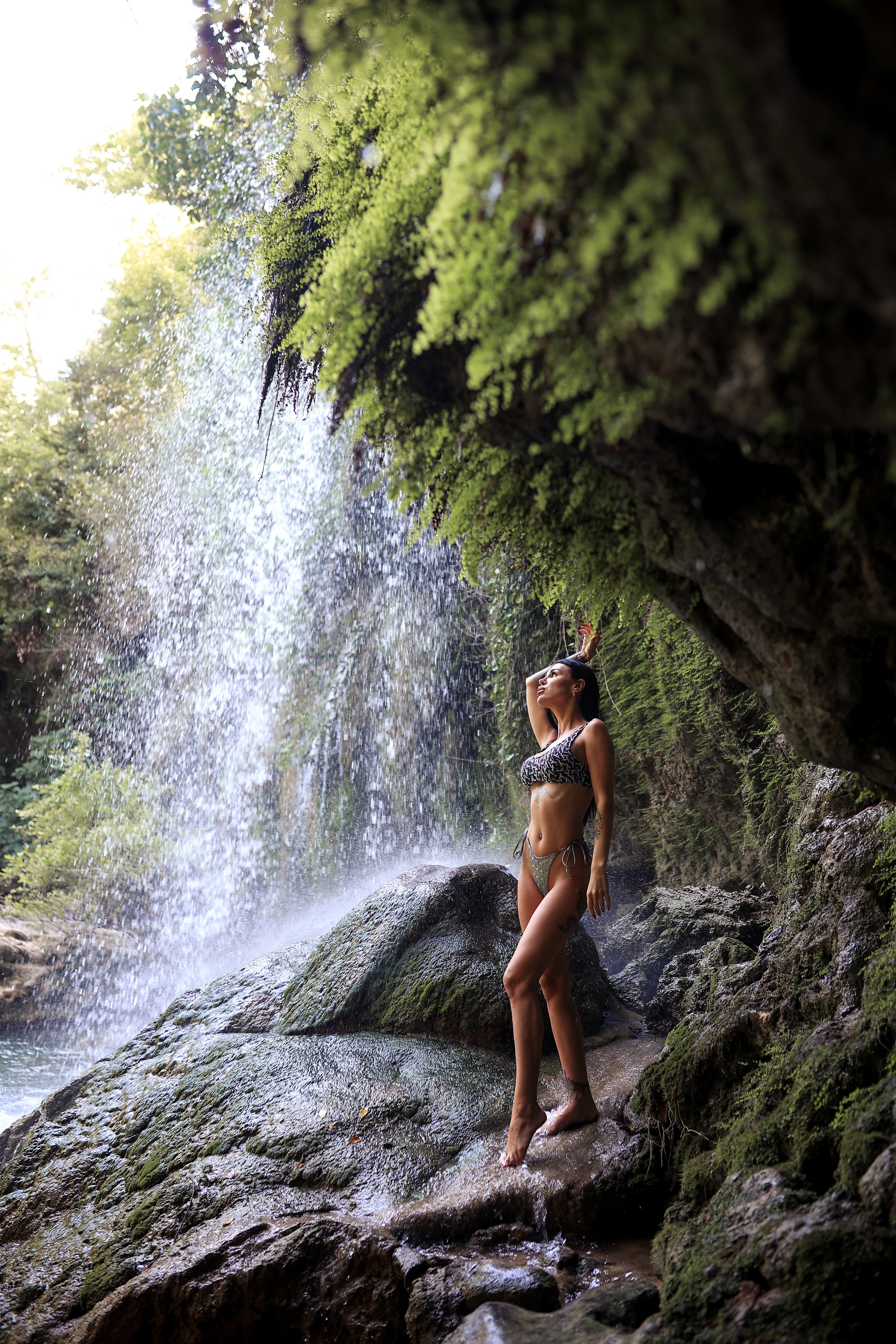 Photoshooting at Kurshunlu waterfall