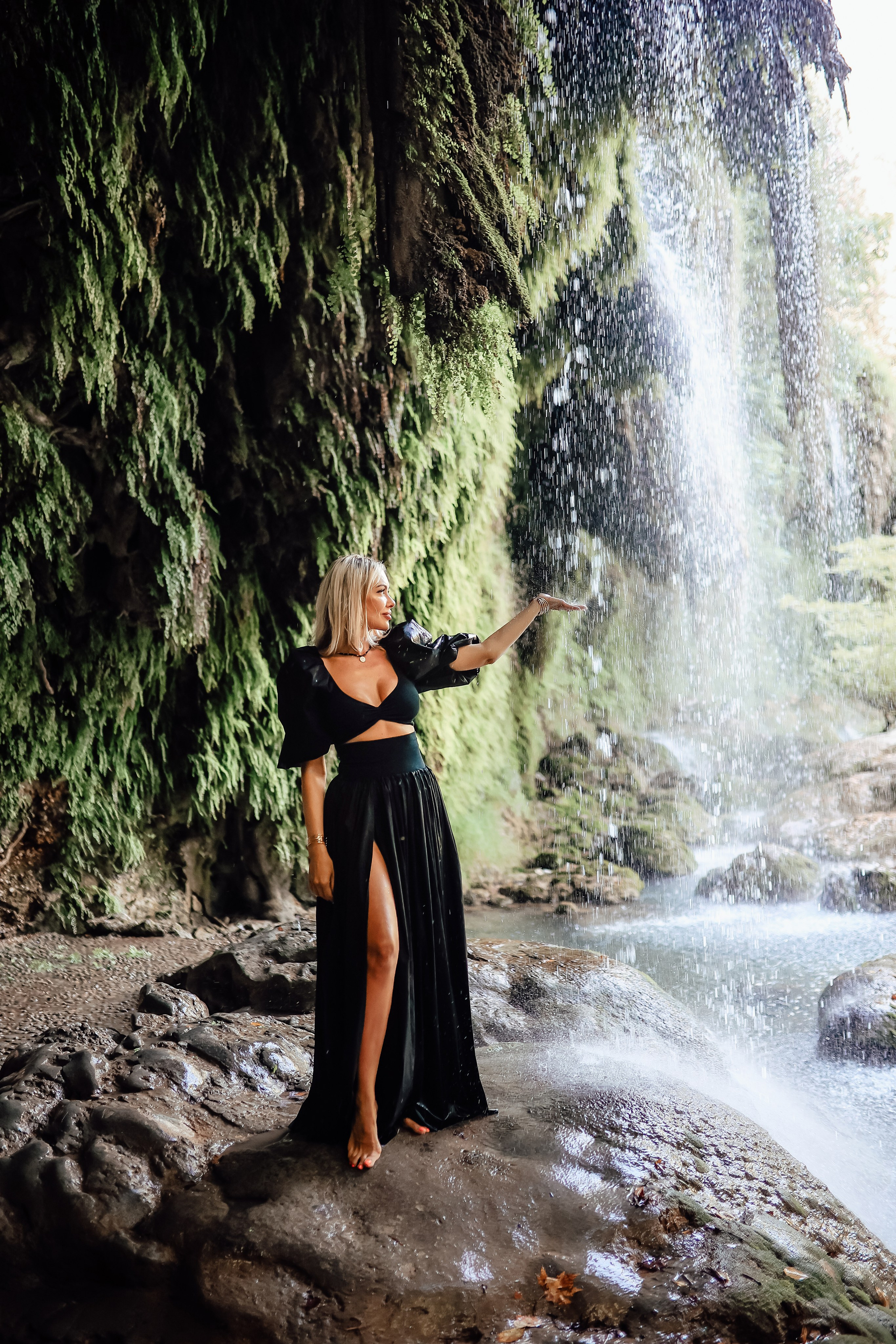 Photoshooting at Kurshunlu waterfall
