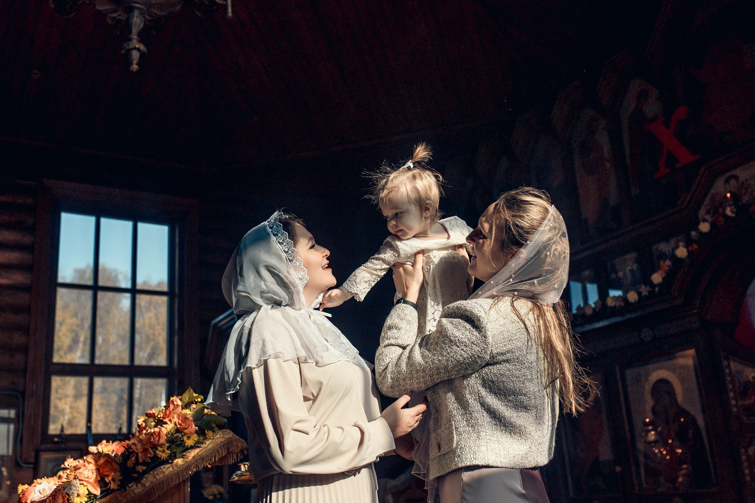 Таинство Крещения. Семейный LIFESTYLE фотограф в Москве