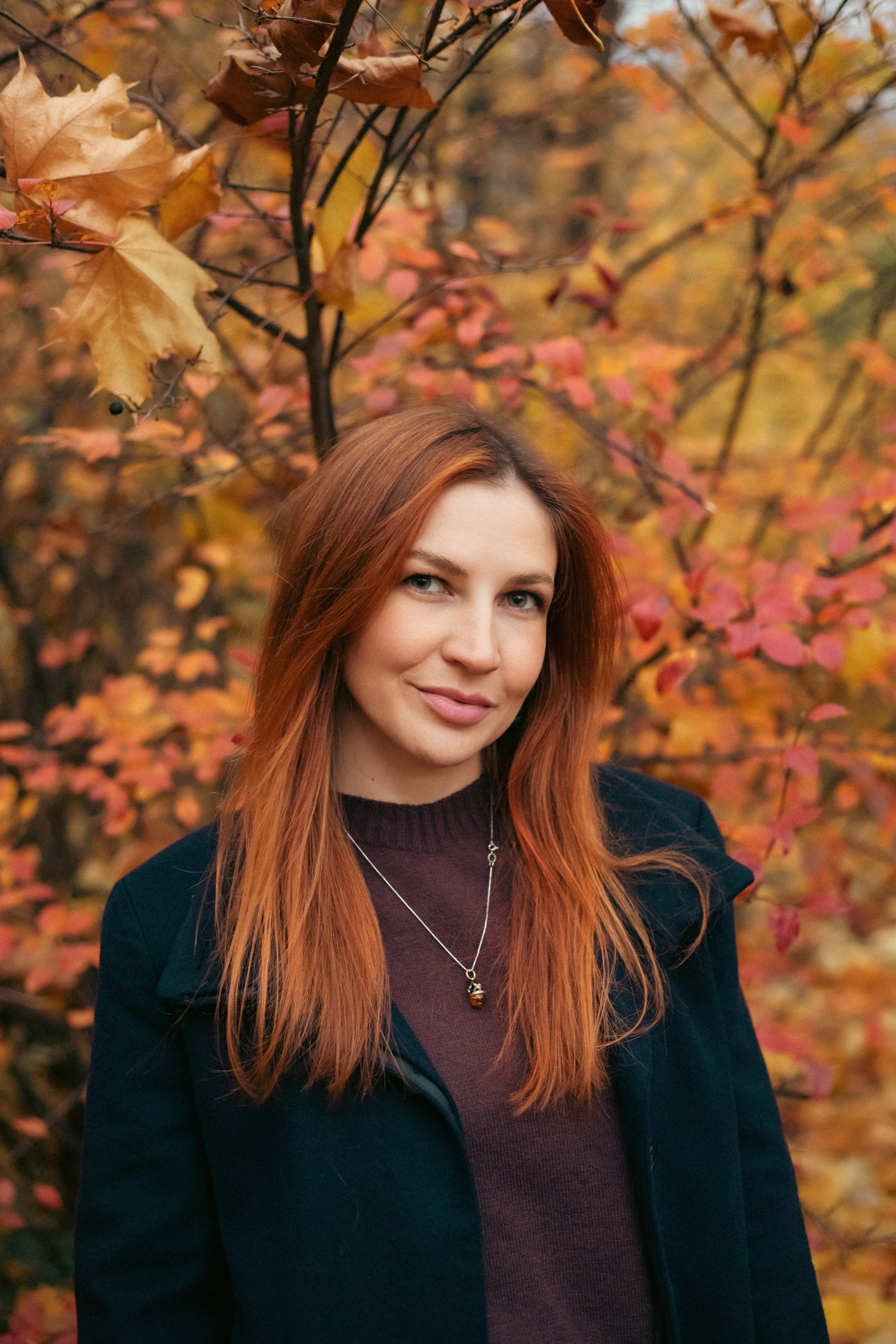 Осенняя прогулка Тани, Леши и детей. Портретный Фотограф в Санкт-Петербурге Кира Орехова