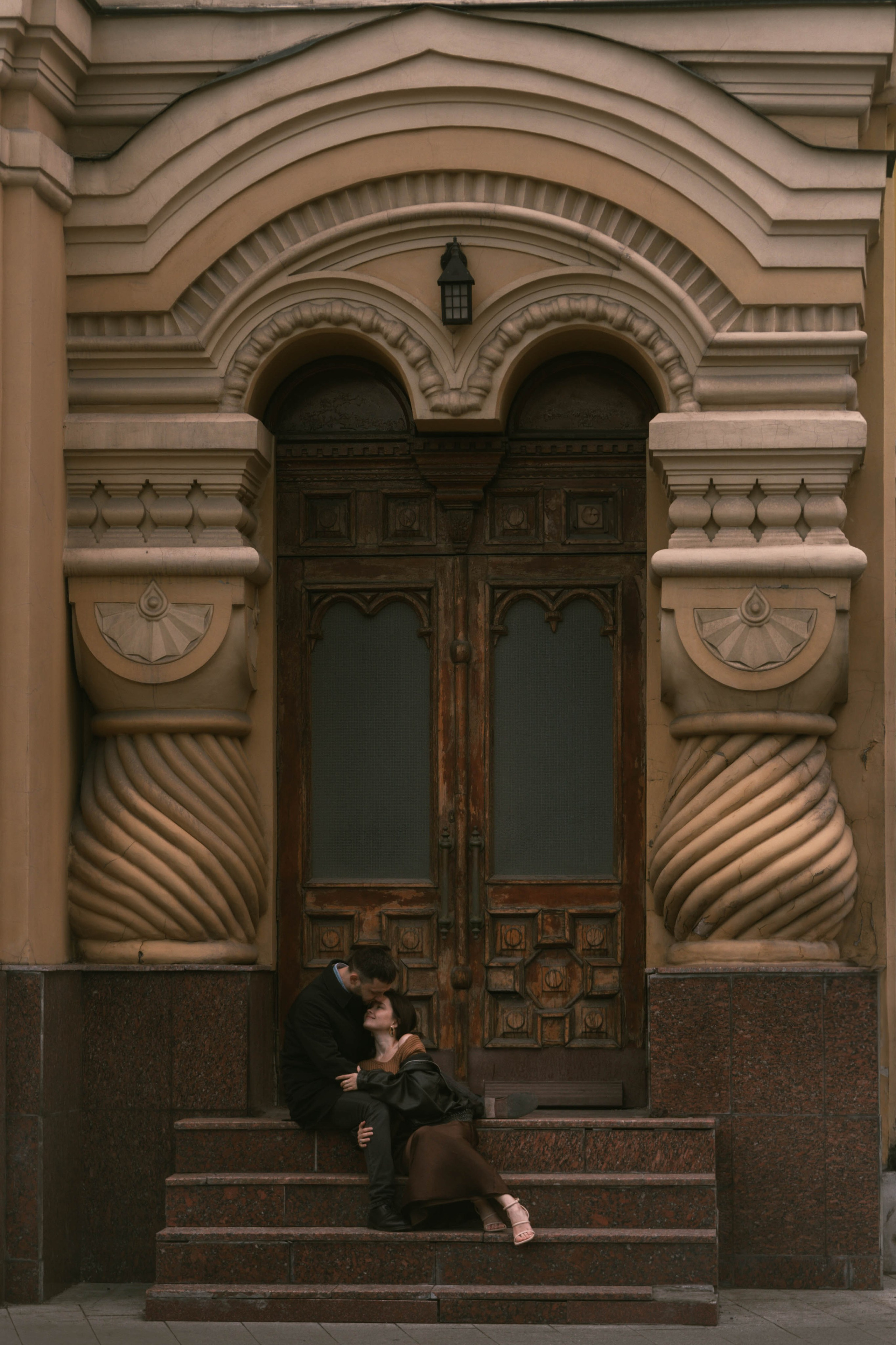 Лавстори на улицах Москвы. Семейный фотограф Химки — Москва