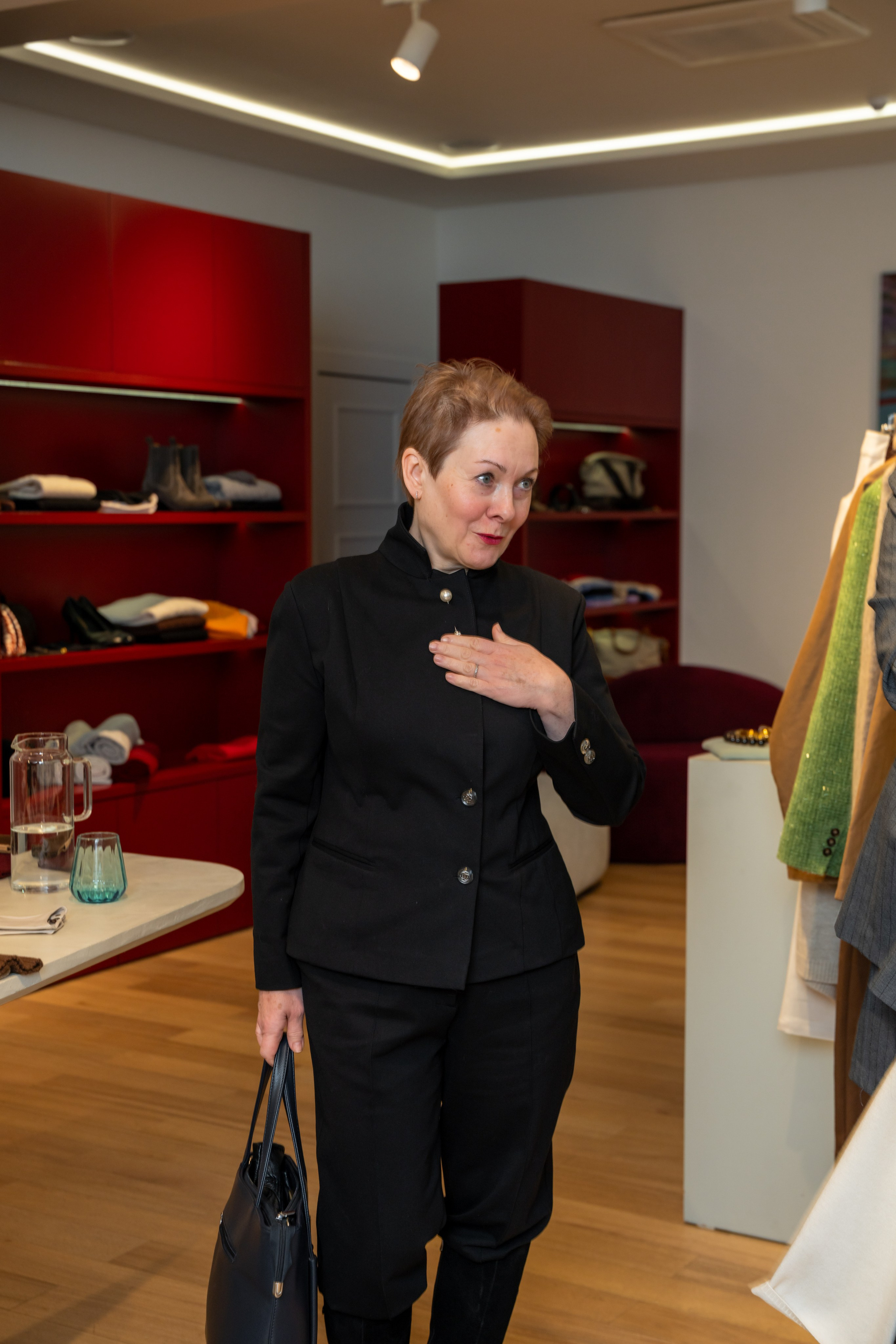 МК стилиста бутик SUBBOTA. Портретный фотограф в Санкт-Петербурге Дмитриева Наталия