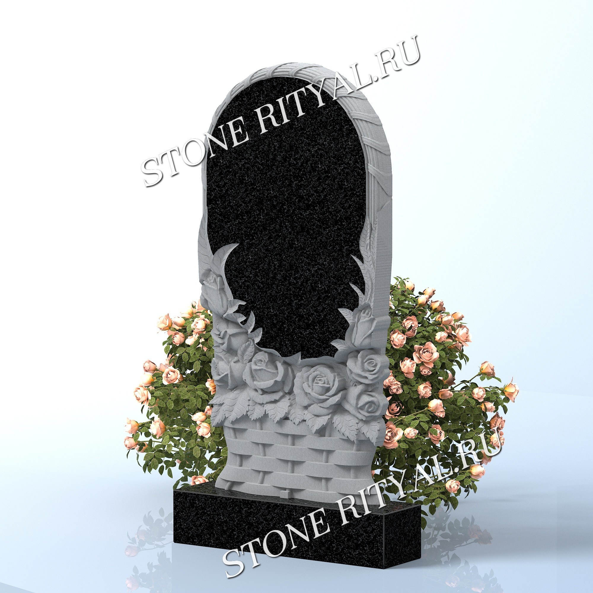 Вертикальные памятники фигурные. Изготовление и установка памятников в Москве и МО