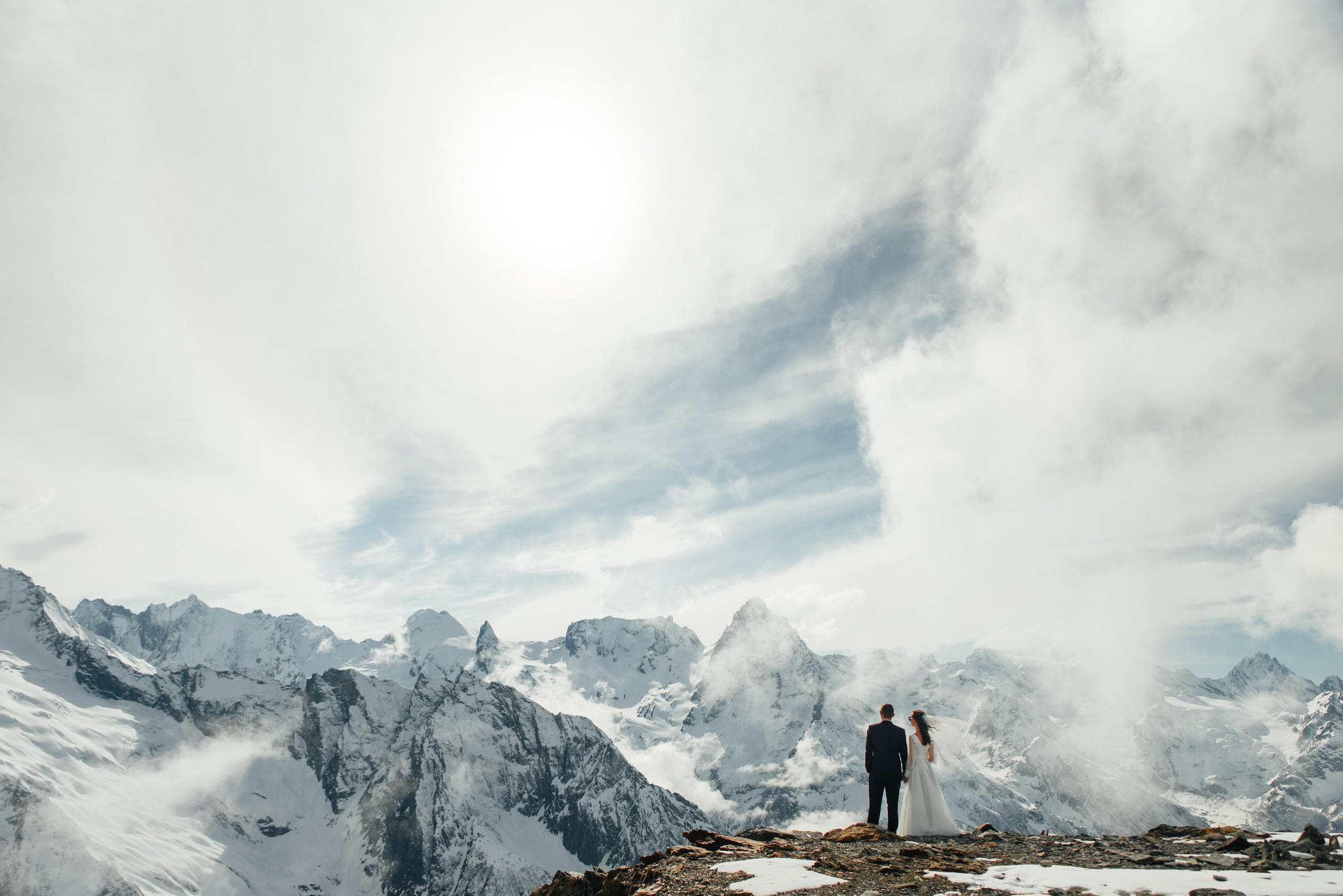Иван и Дарья (Домбай) март 2023. Свадебный и travel фотограф в Волгограде, Сочи, Домбае, Европе