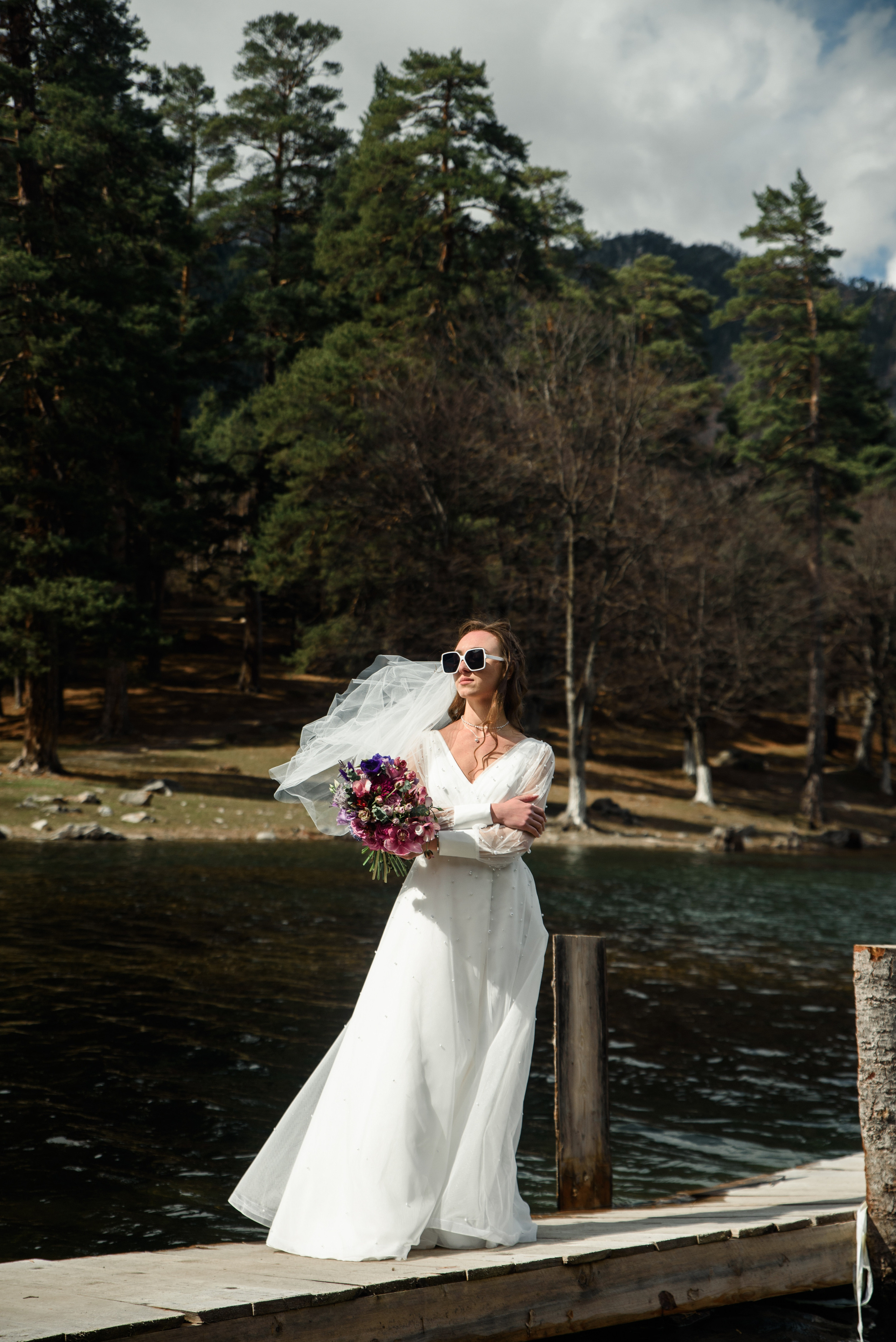 Иван и Дарья (Домбай) март 2023. Свадебный и travel фотограф в Волгограде, Сочи, Домбае, Европе