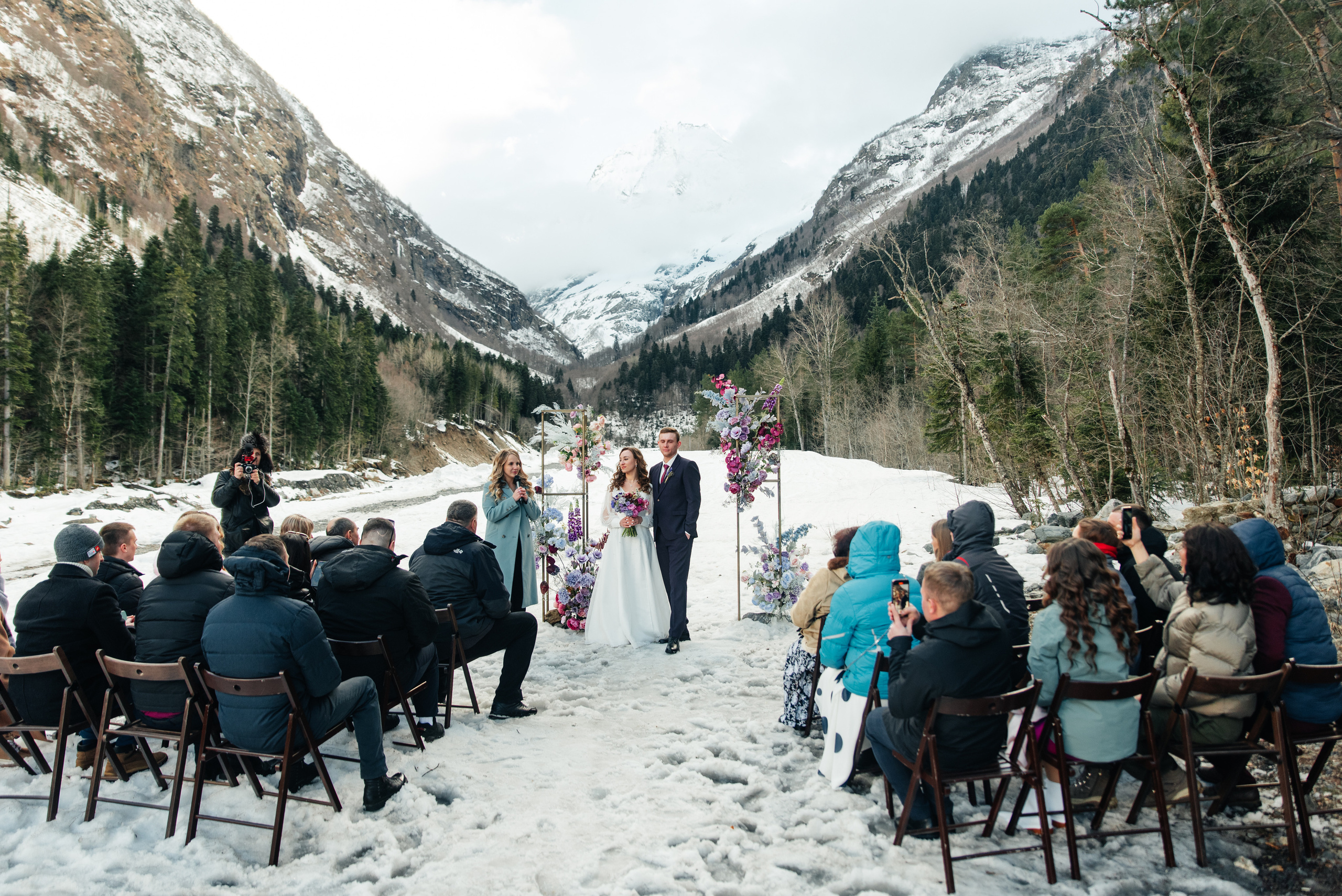 Иван и Дарья (Домбай) март 2023. Свадебный и travel фотограф в Волгограде, Сочи, Домбае, Европе