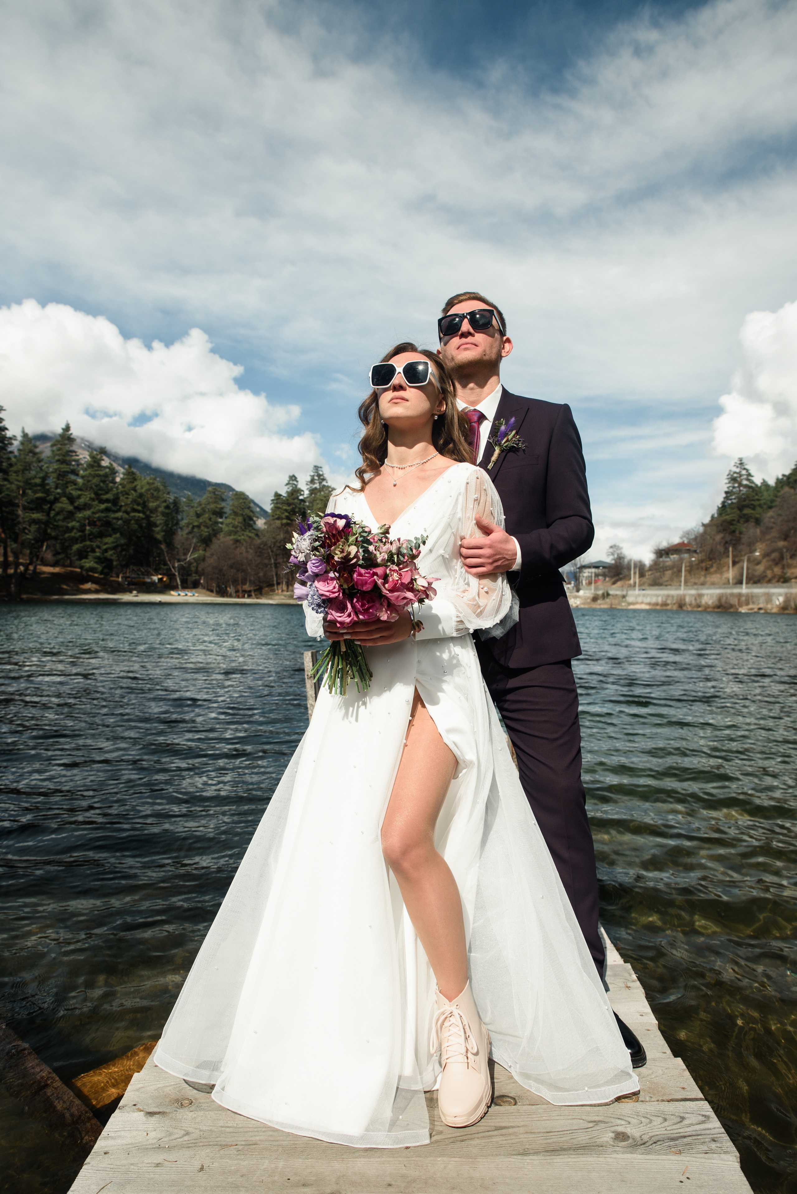 Иван и Дарья (Домбай) март 2023. Свадебный и travel фотограф в Волгограде, Сочи, Домбае, Европе