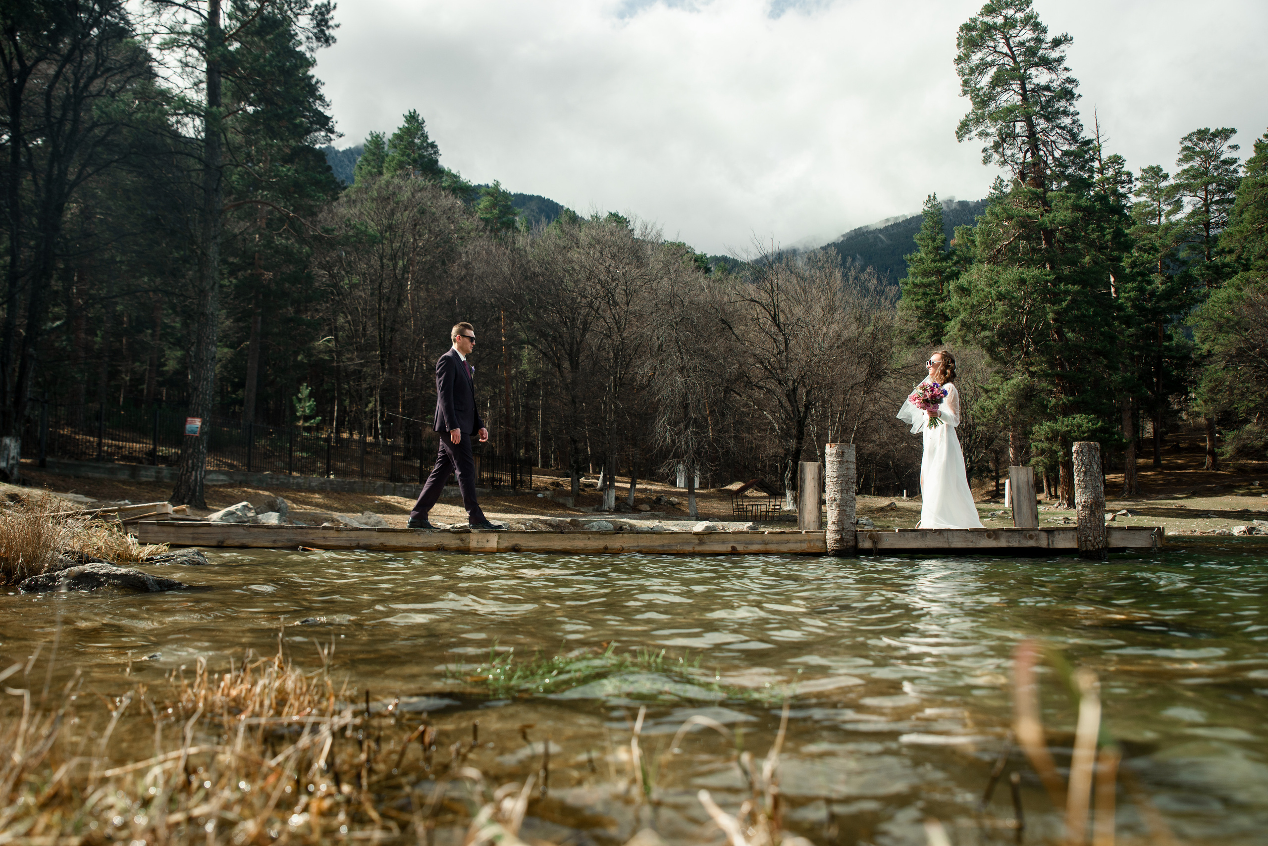 Иван и Дарья (Домбай) март 2023. Свадебный и travel фотограф в Волгограде, Сочи, Домбае, Европе