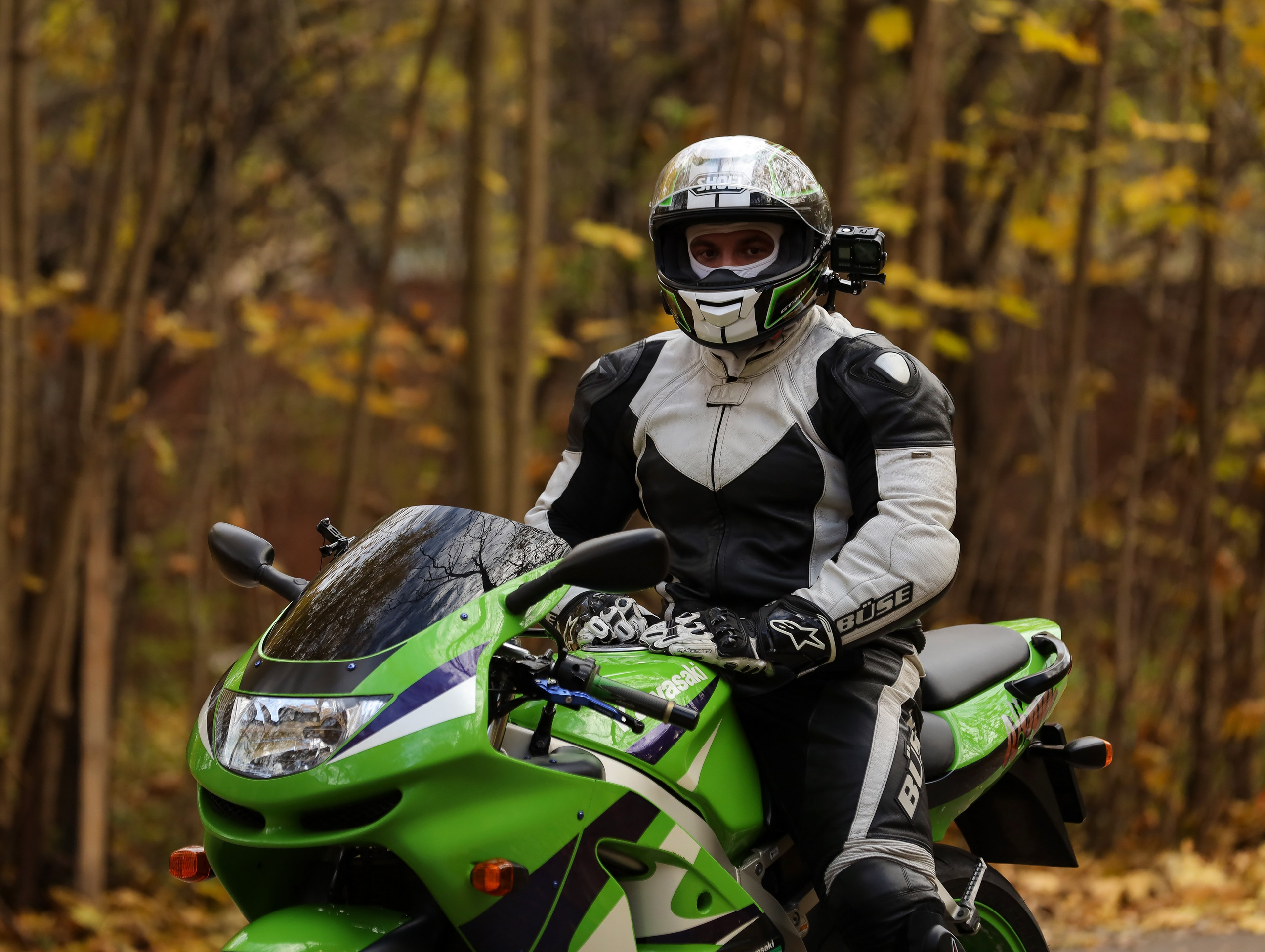 Виталий Kawasaki ZX6R. Фотограф Антон Чупринин