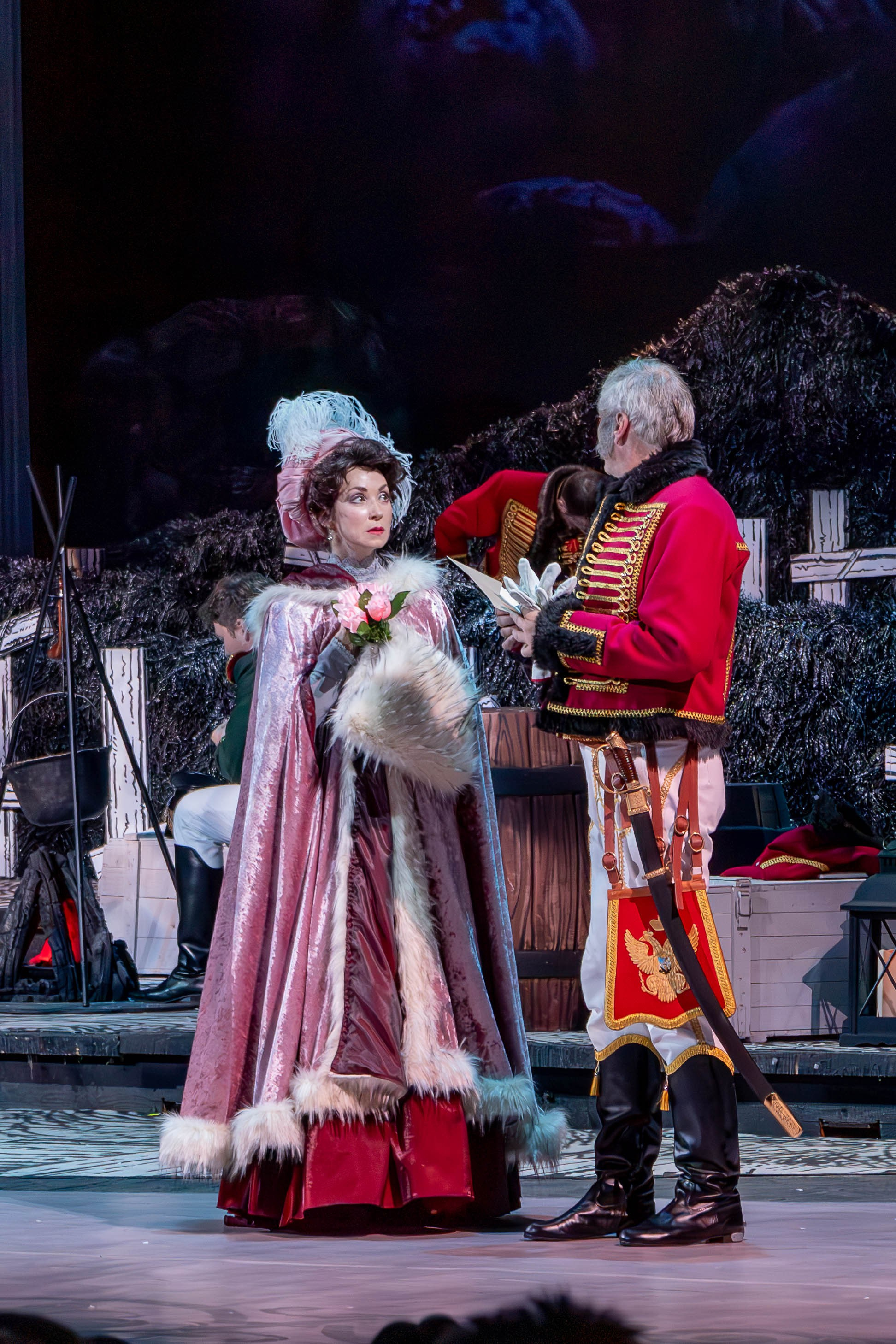 Спектакль «Гусарская баллада» в театре Российской Армии