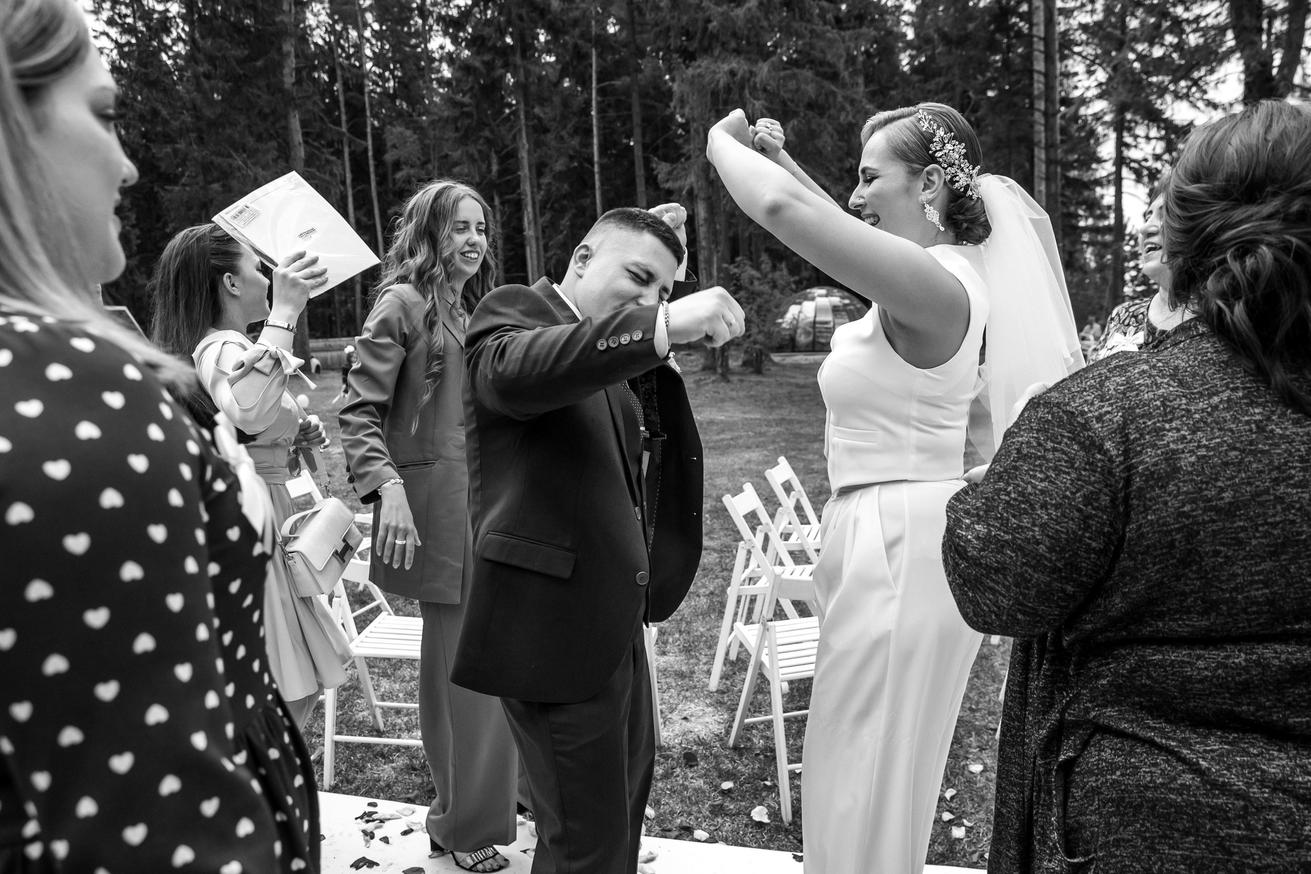 Е&Е | Замок из дождя. Свадебный фотограф Настя Шелл г. Череповец