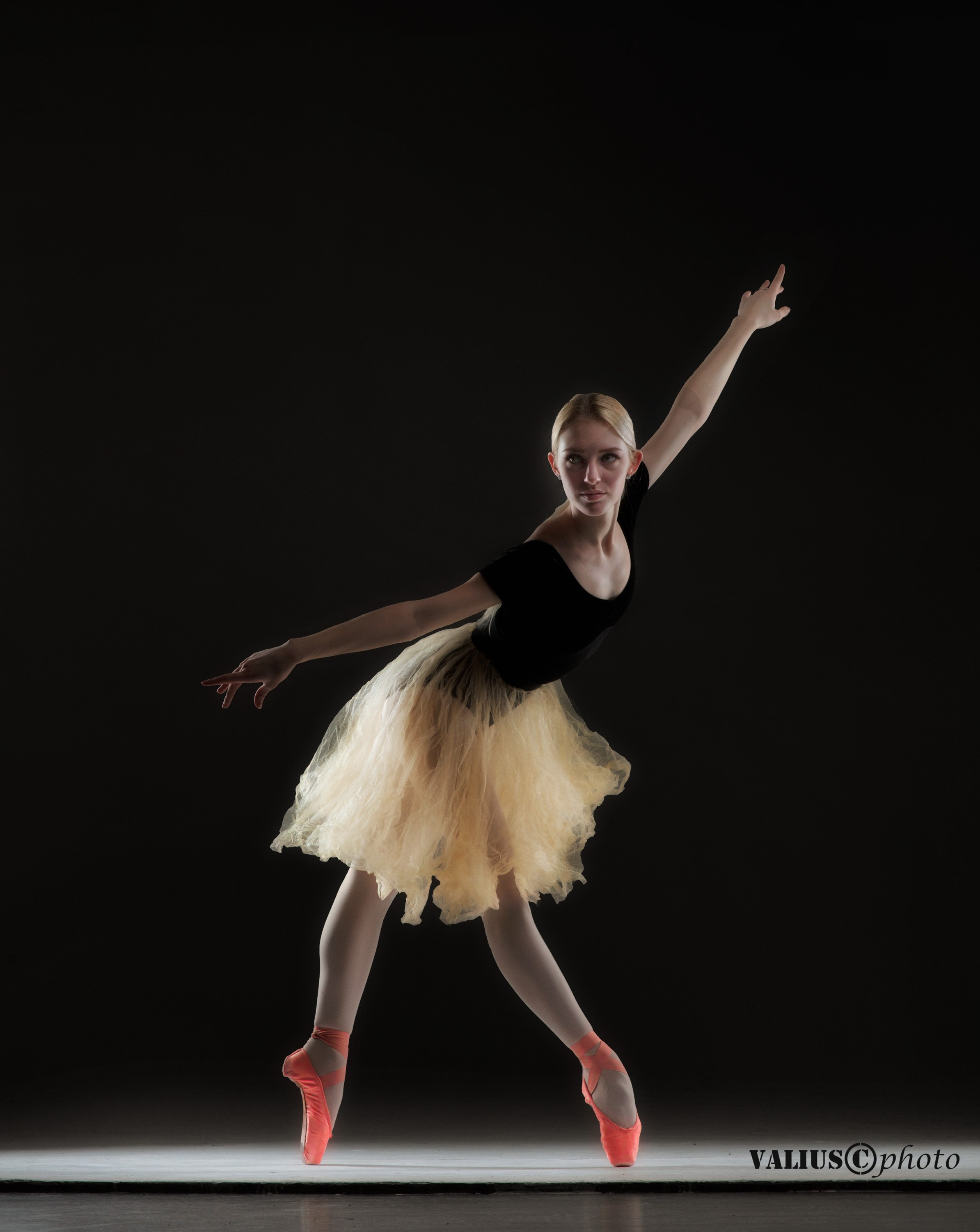 Стройная и изящная балерина. Юбка - Шопенка