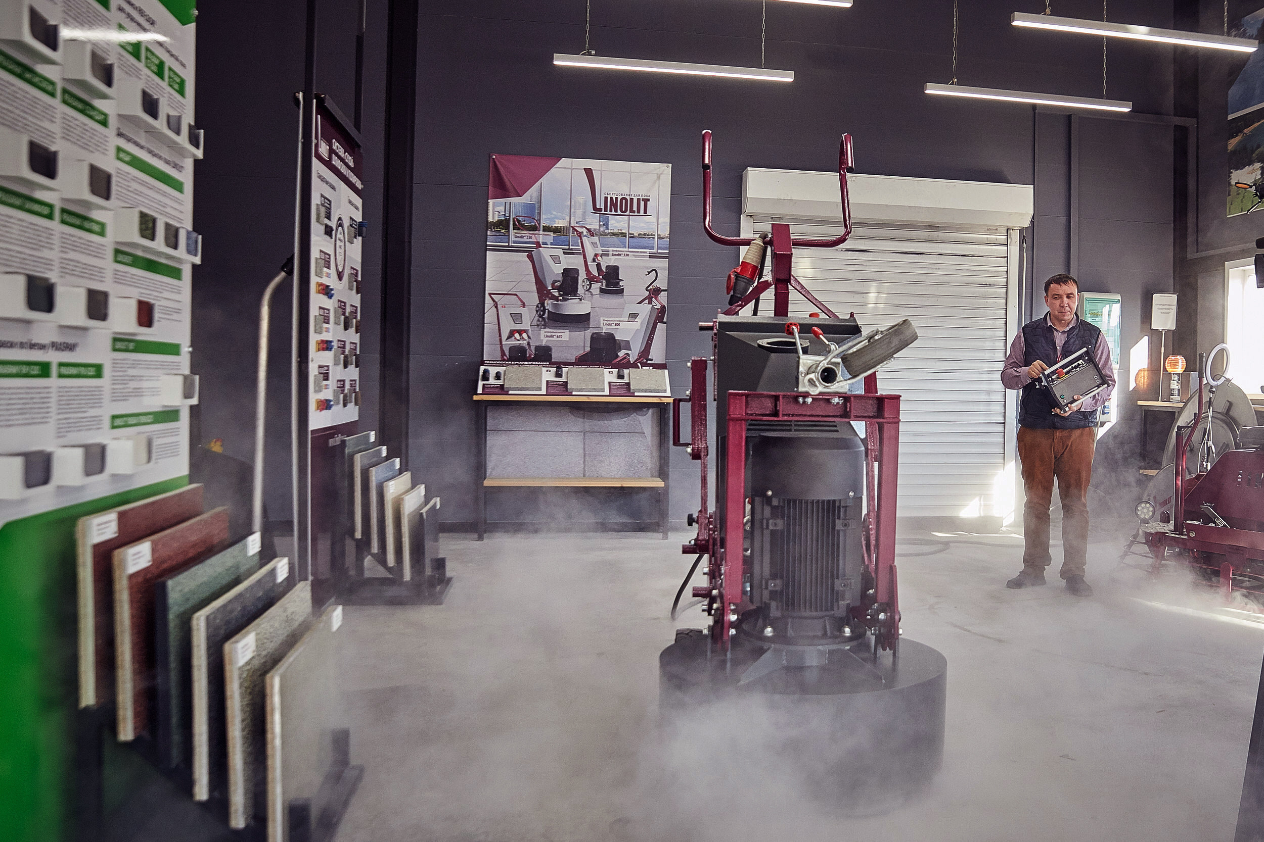 Съемка производства Linolit. Контент для бизнеса в Екатеринбурге Полдень Медиа