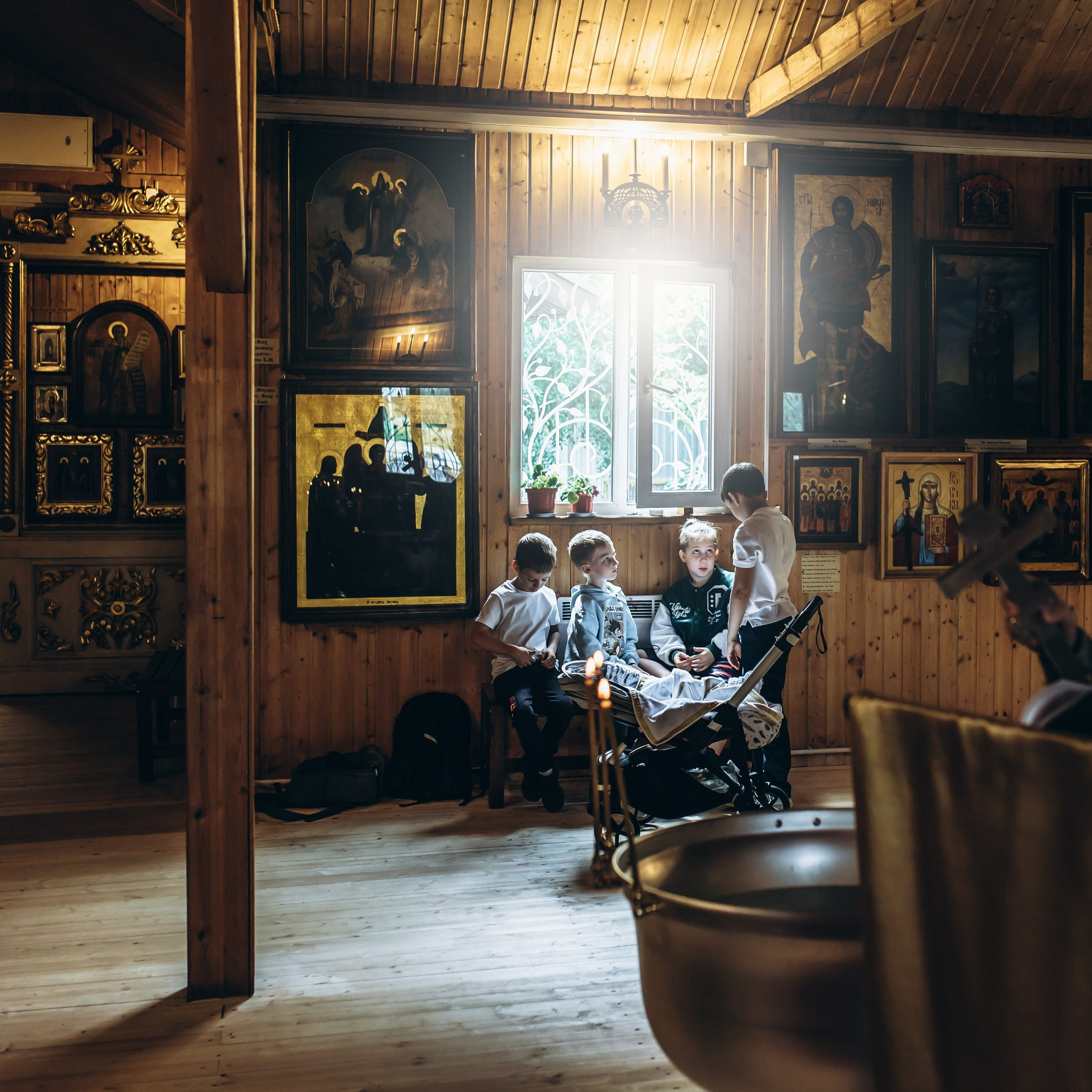 Таинство Крещения. Семейный LIFESTYLE фотограф в Москве