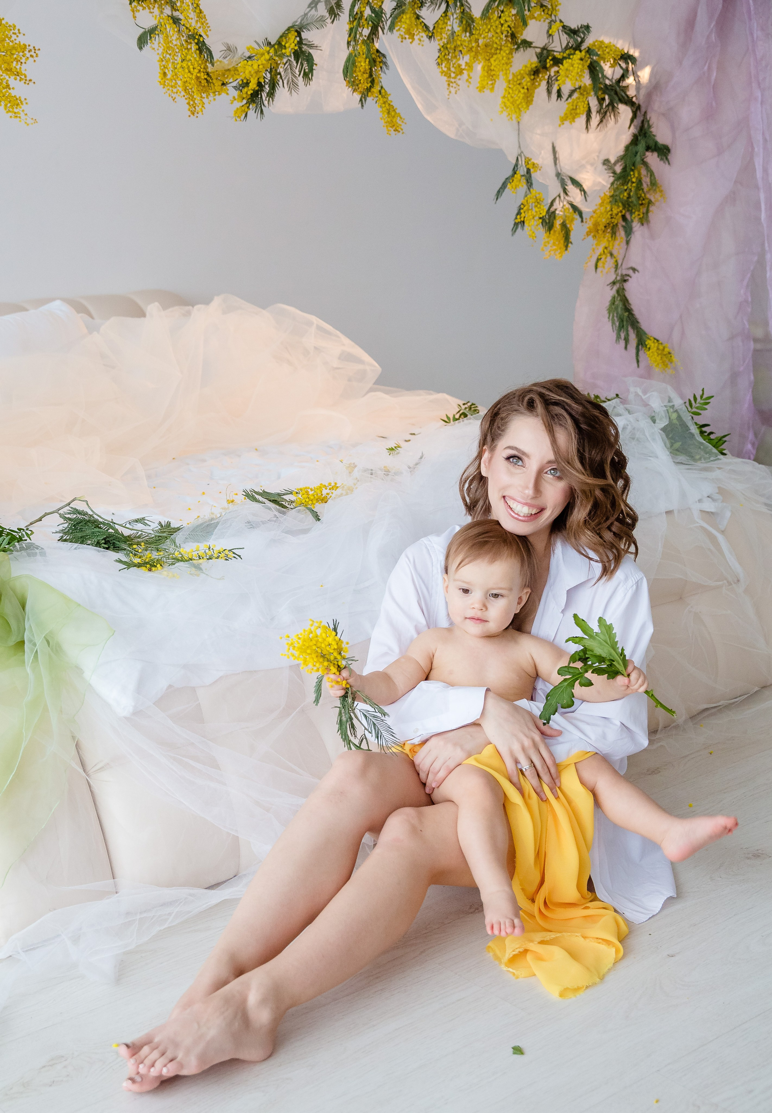 Фотосессия малышей до года