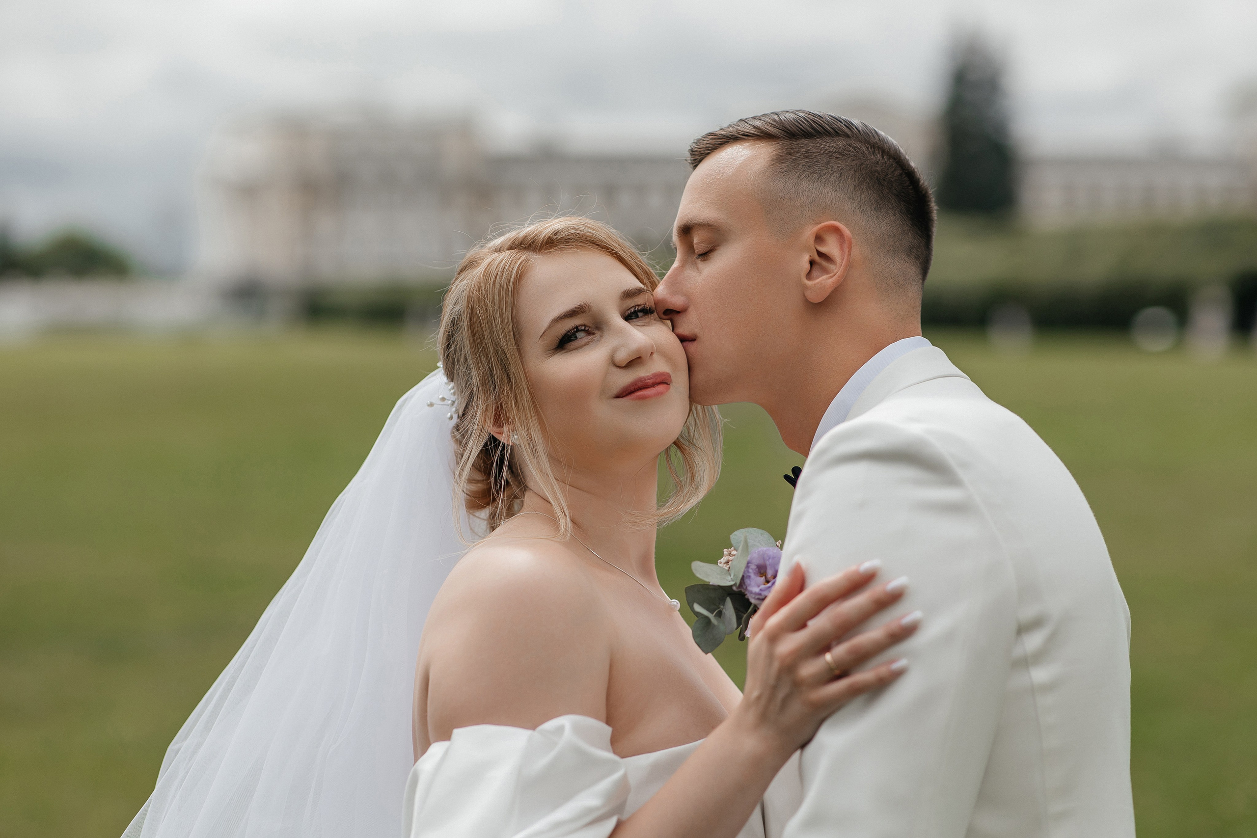 свадебная фотосессия в усадьбе Архангельское