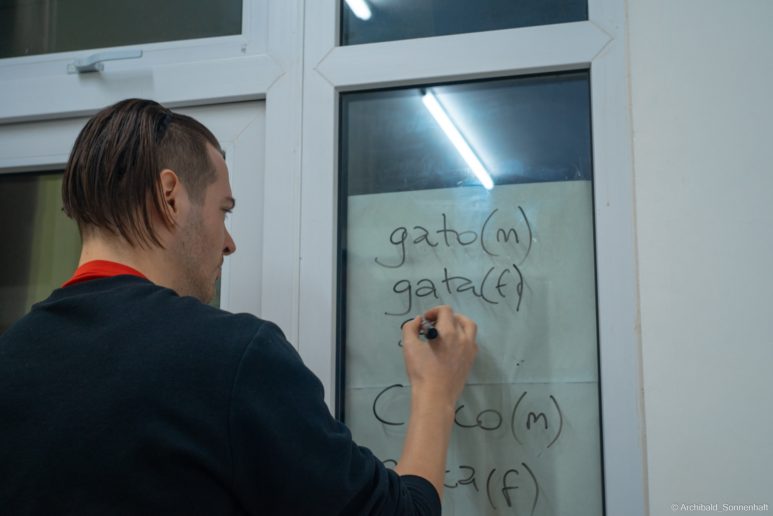 Argentine mate with our Argentine friend. Photographer in Guangzhou, China. Archibald Sonnenhaft