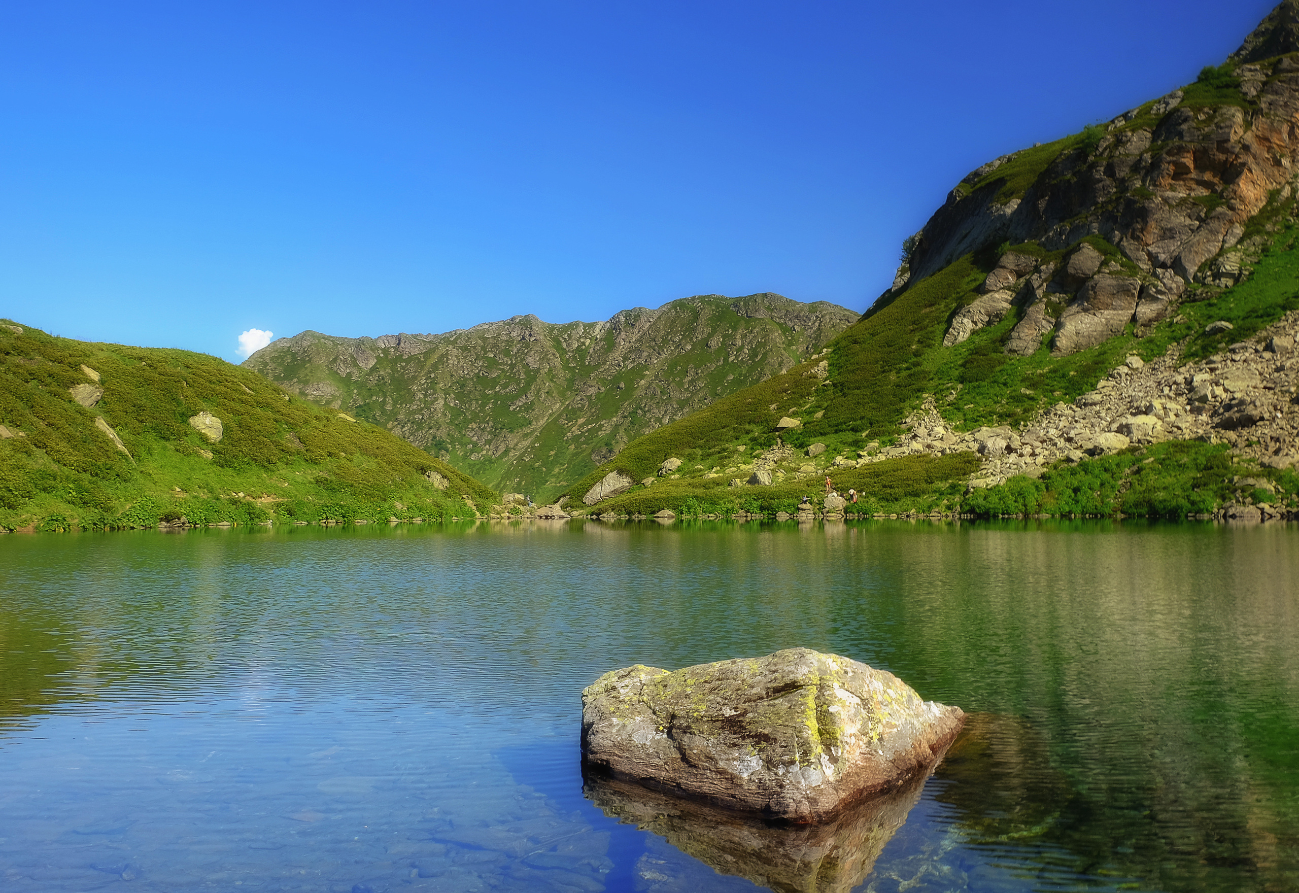 Озеро Рыбка в июле