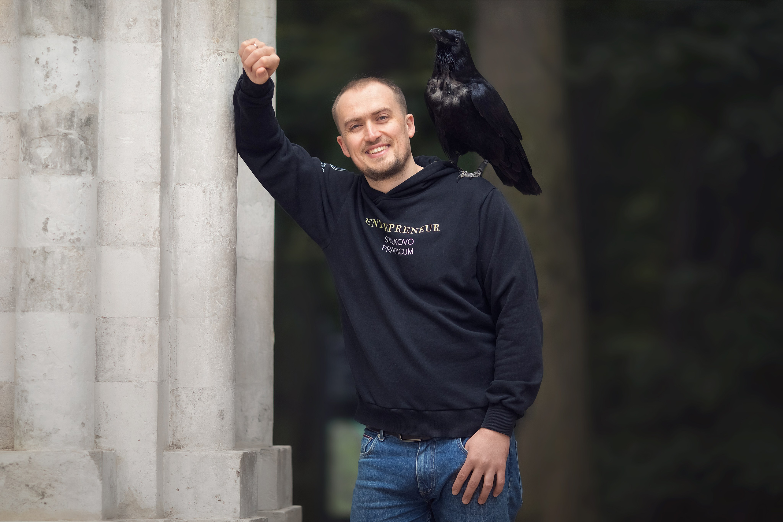 Raven. Children’s and family photographer Ekaterina Ureva in Moscow