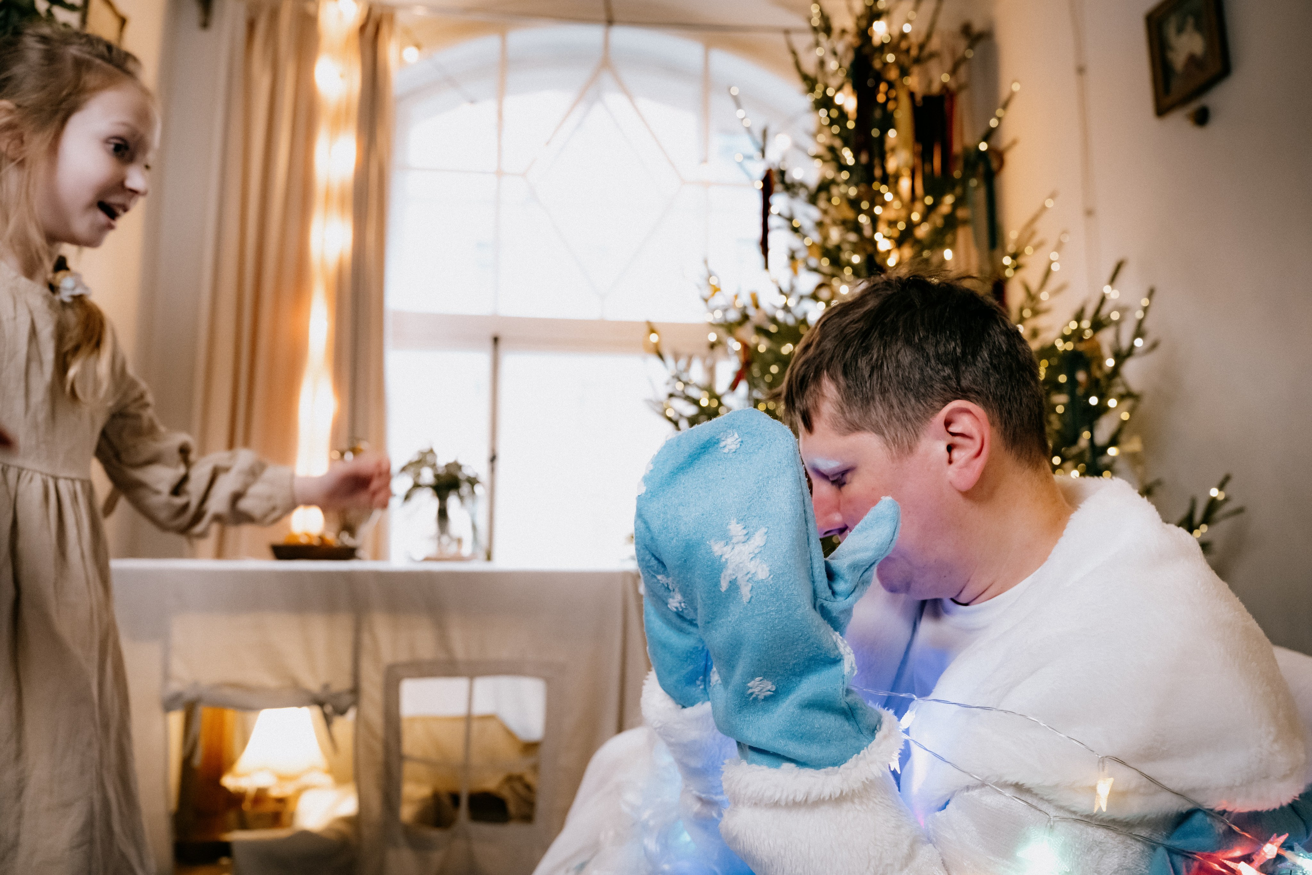 Новогодняя сказка: «Он настоящий!». Кошенкова Мария: портретный и репортажный фотограф. Санкт-Петербург