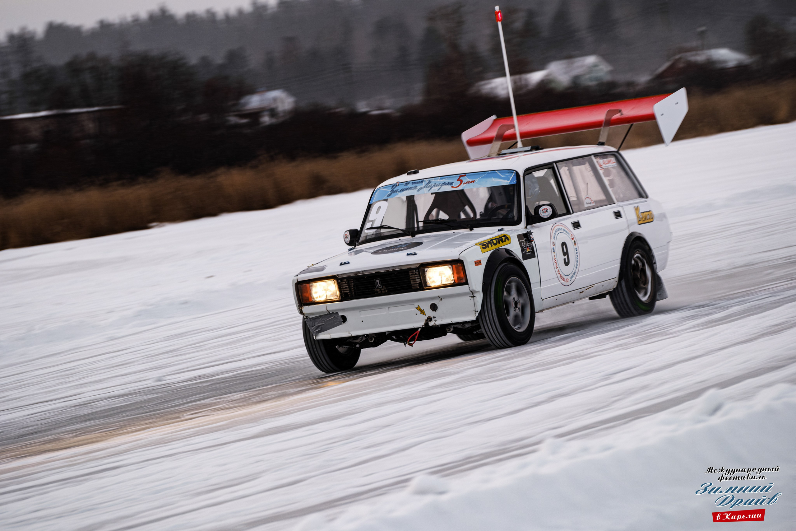 «Зимний Драйв в Карелии» Авто Марафон-гигант «25 часов на льду» Илона Накутис, Николай Грязин, джимхана, фотограф Антон Медведев, icoguar, Сортавала, Карелия