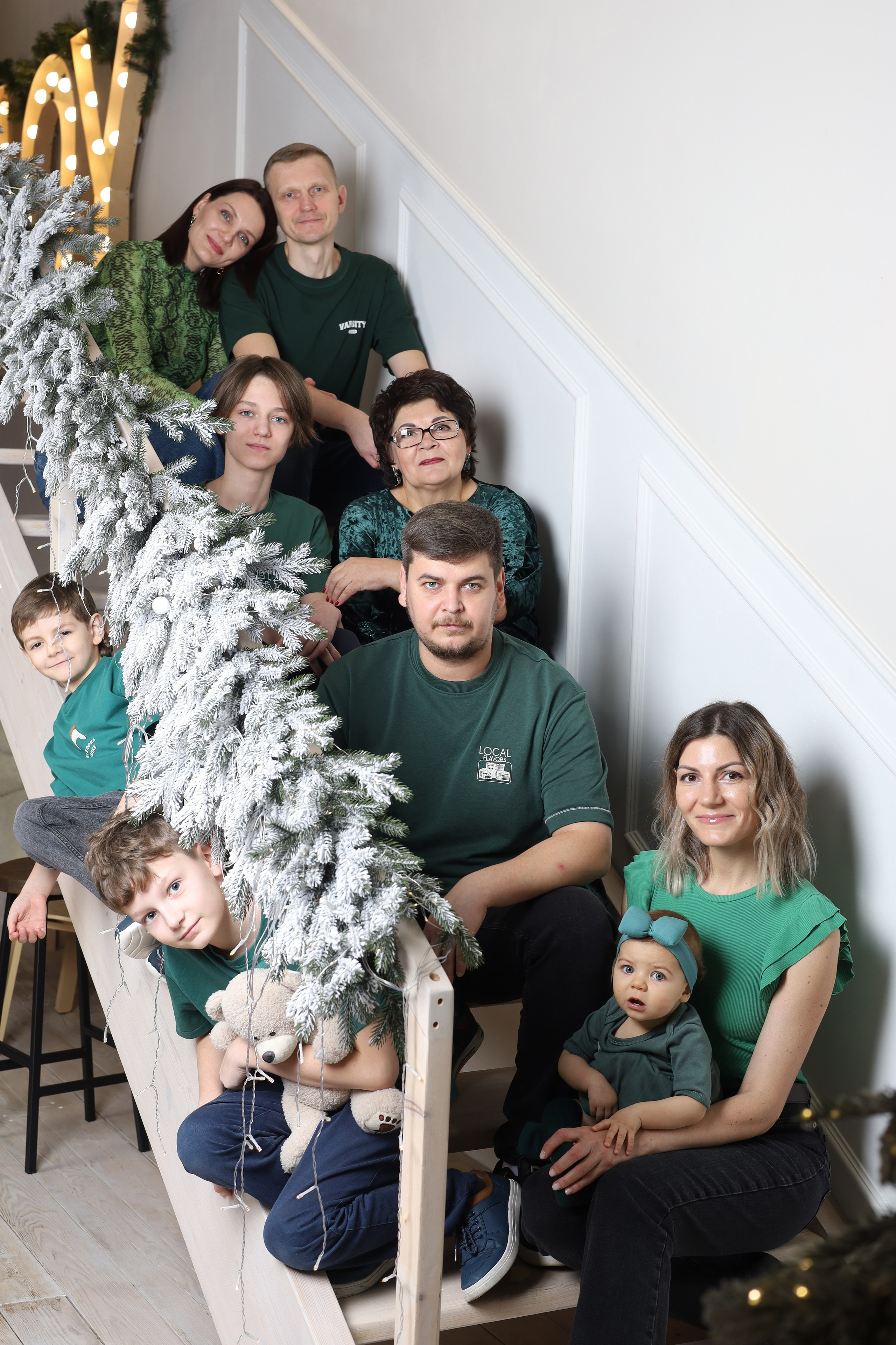 Семейный новый год Марии. Фотограф в Красноярске Никитина Мария