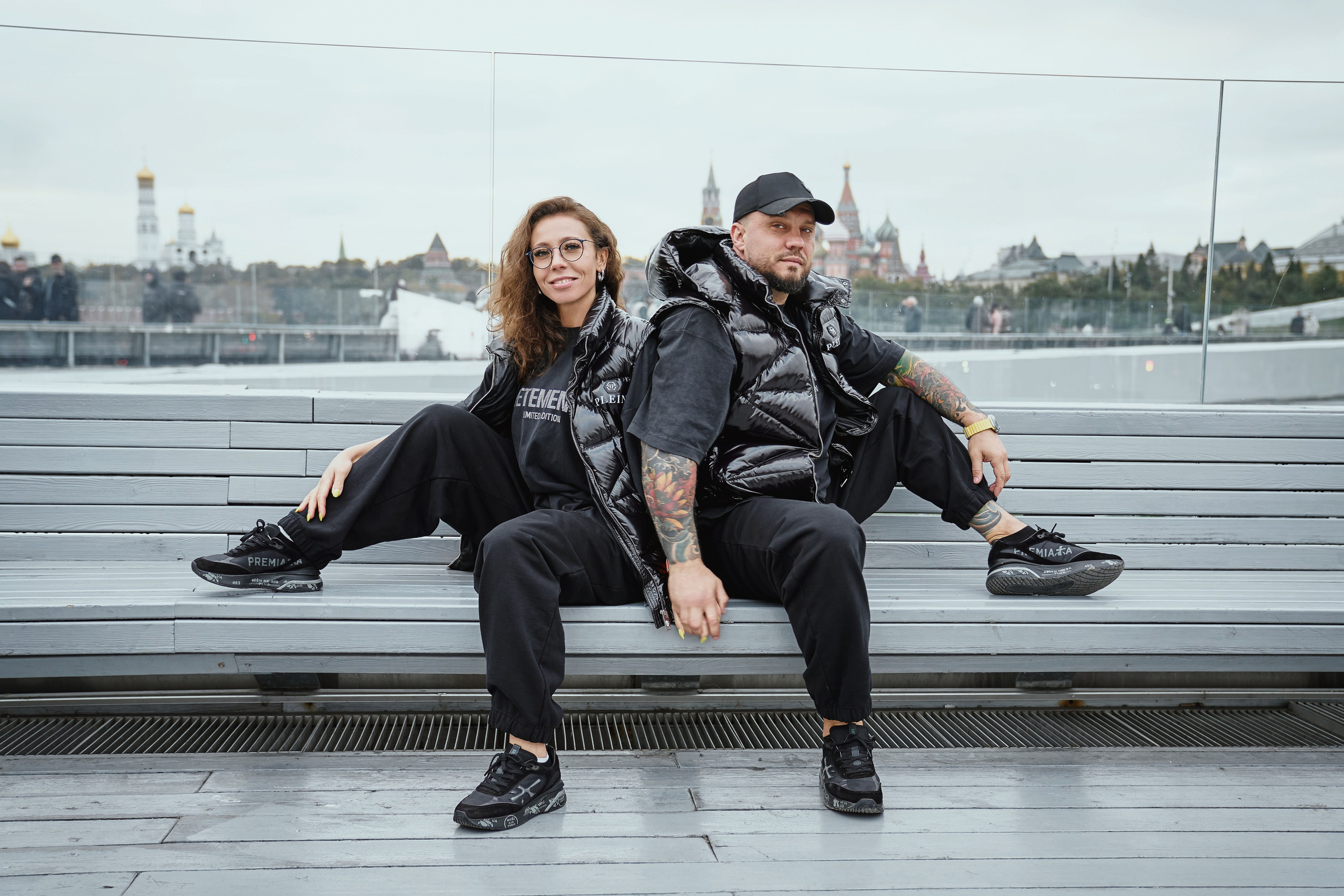 Фотосессия на Красной площади, в парке Зарядье и ГУМ