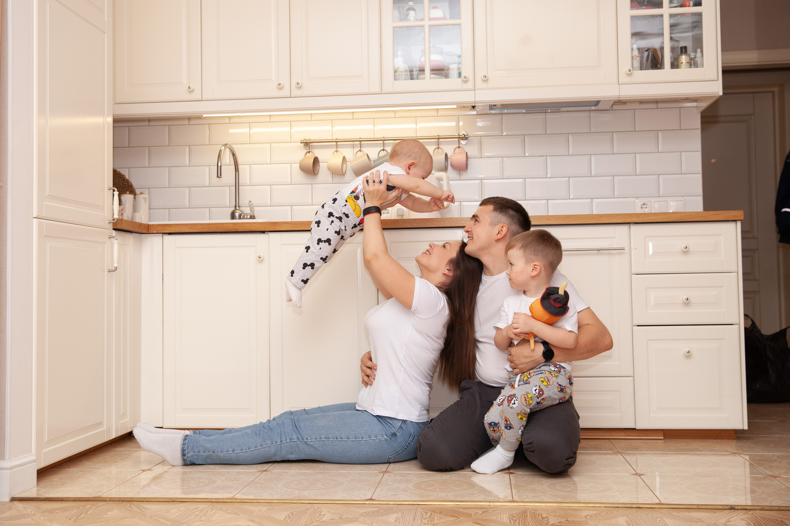 Фотосессия в кухне