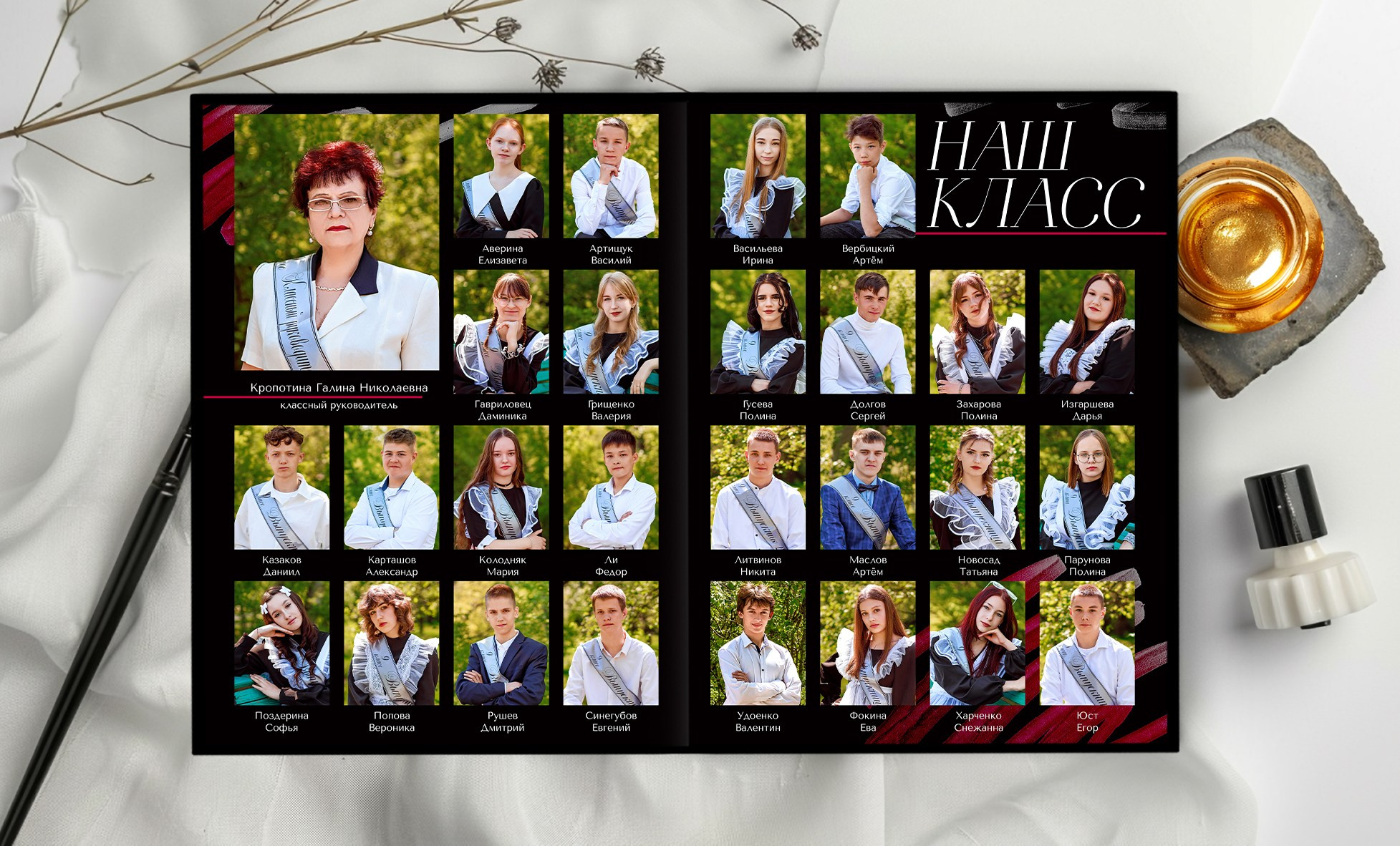 Выпускные альбомы для школьников. Олеся Пучковская фотограф, Белогорск, Амурская область