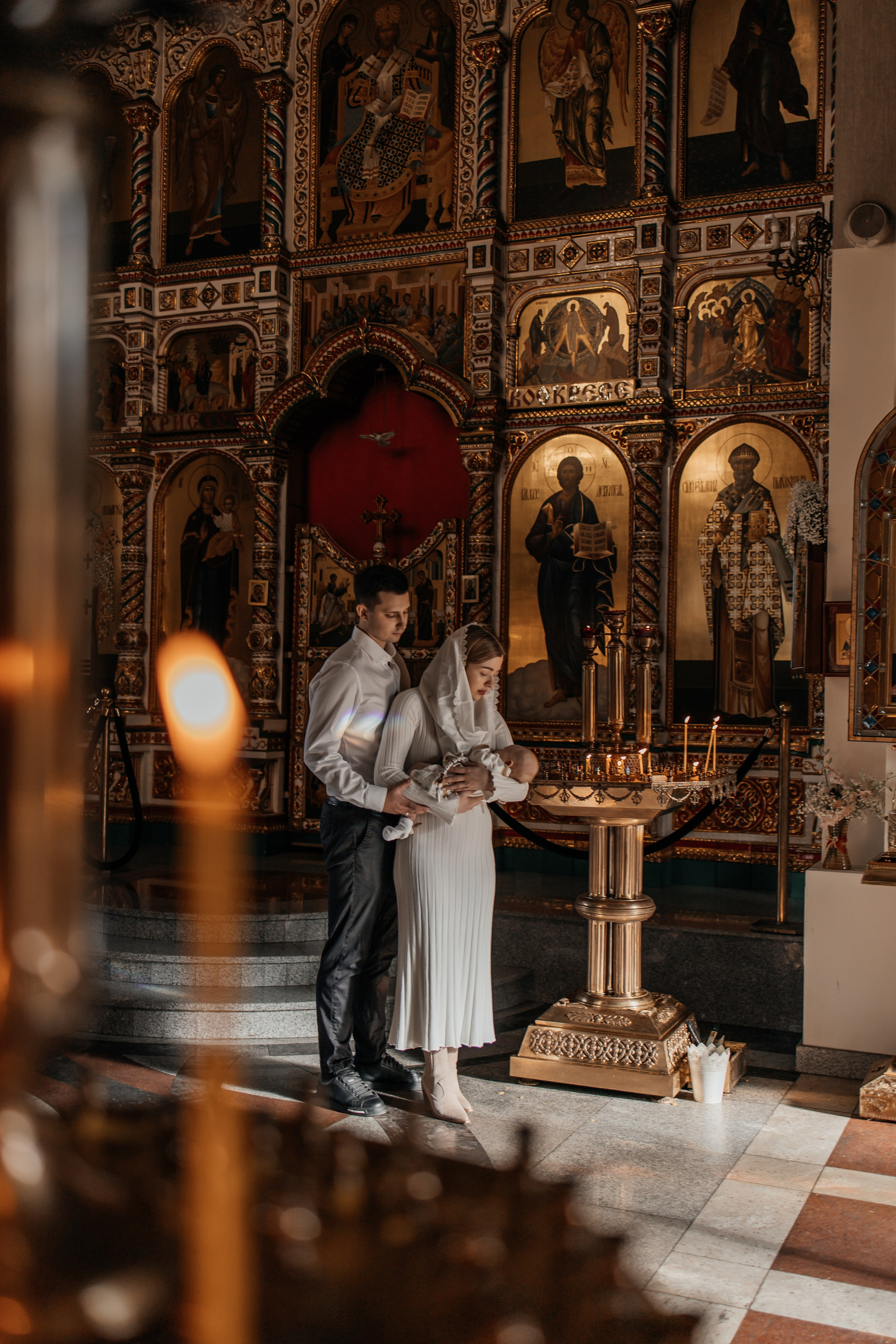 Таинство крещения. Семейный и женский фотограф в Москве Елизавета Волкова
