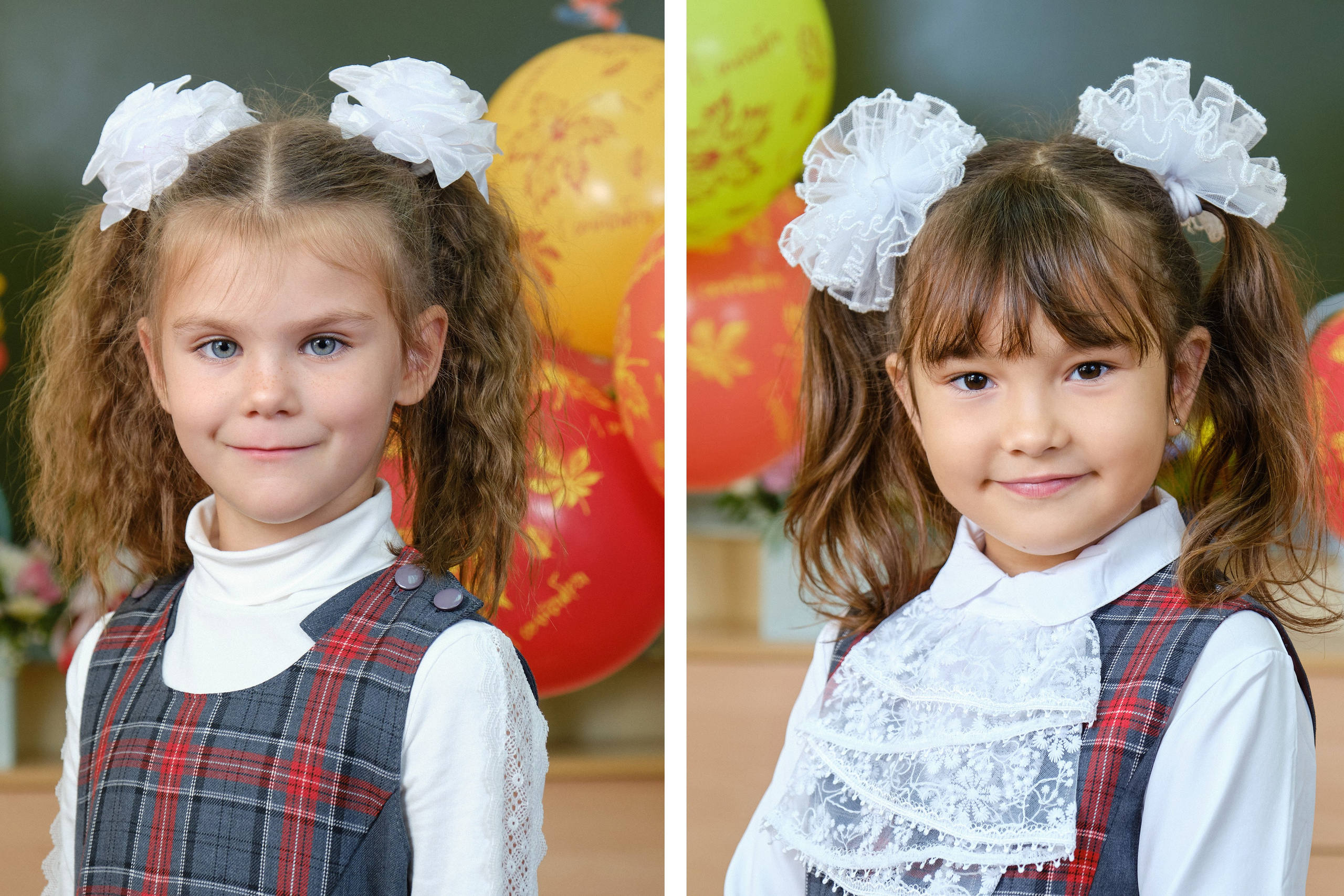 Фотосессия 1 сентября для 1 класса в школе | Фотограф на 1 сентября в Самаре